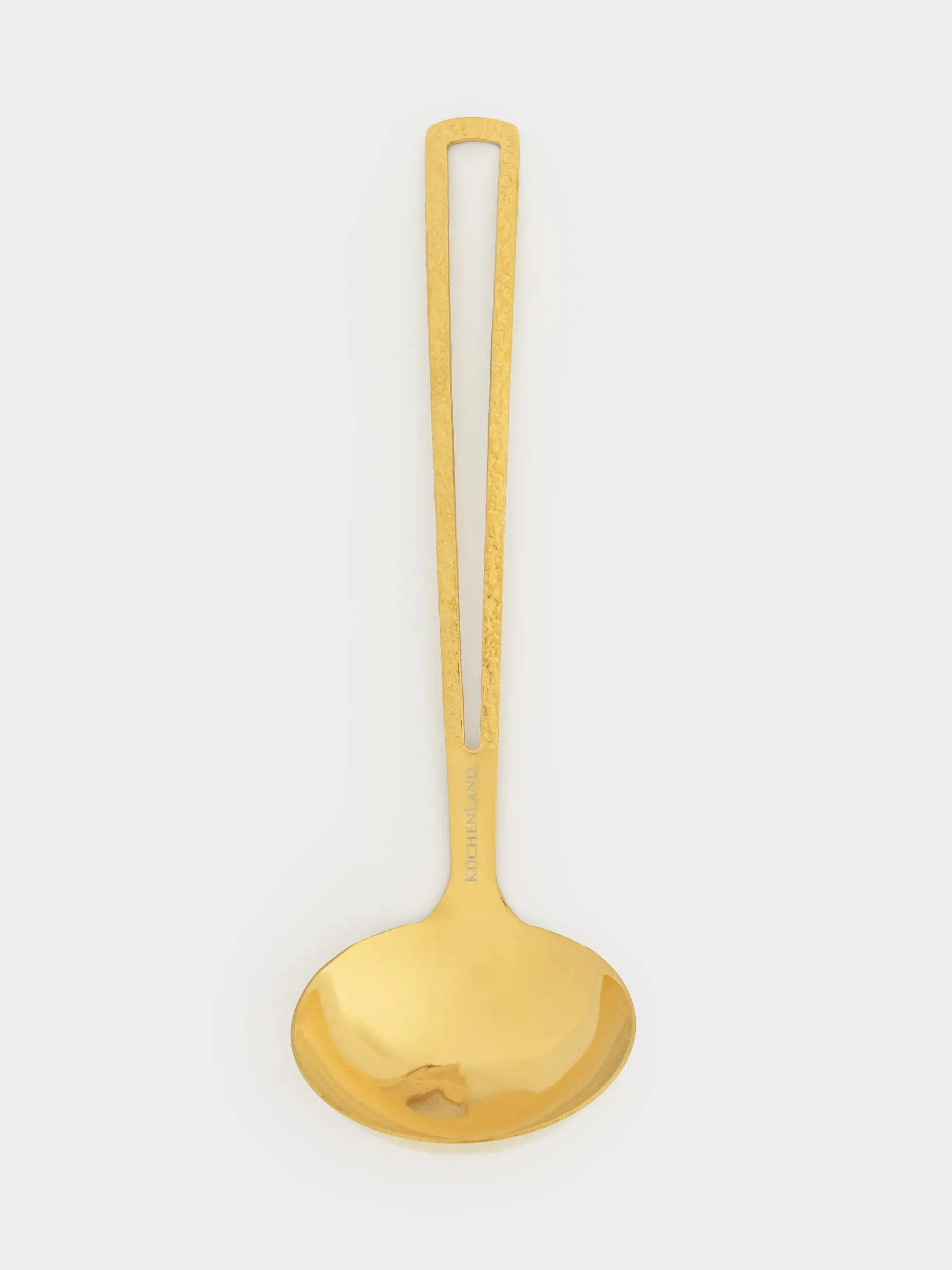 Половник, 24 см, сталь, золотистый, Viron gold