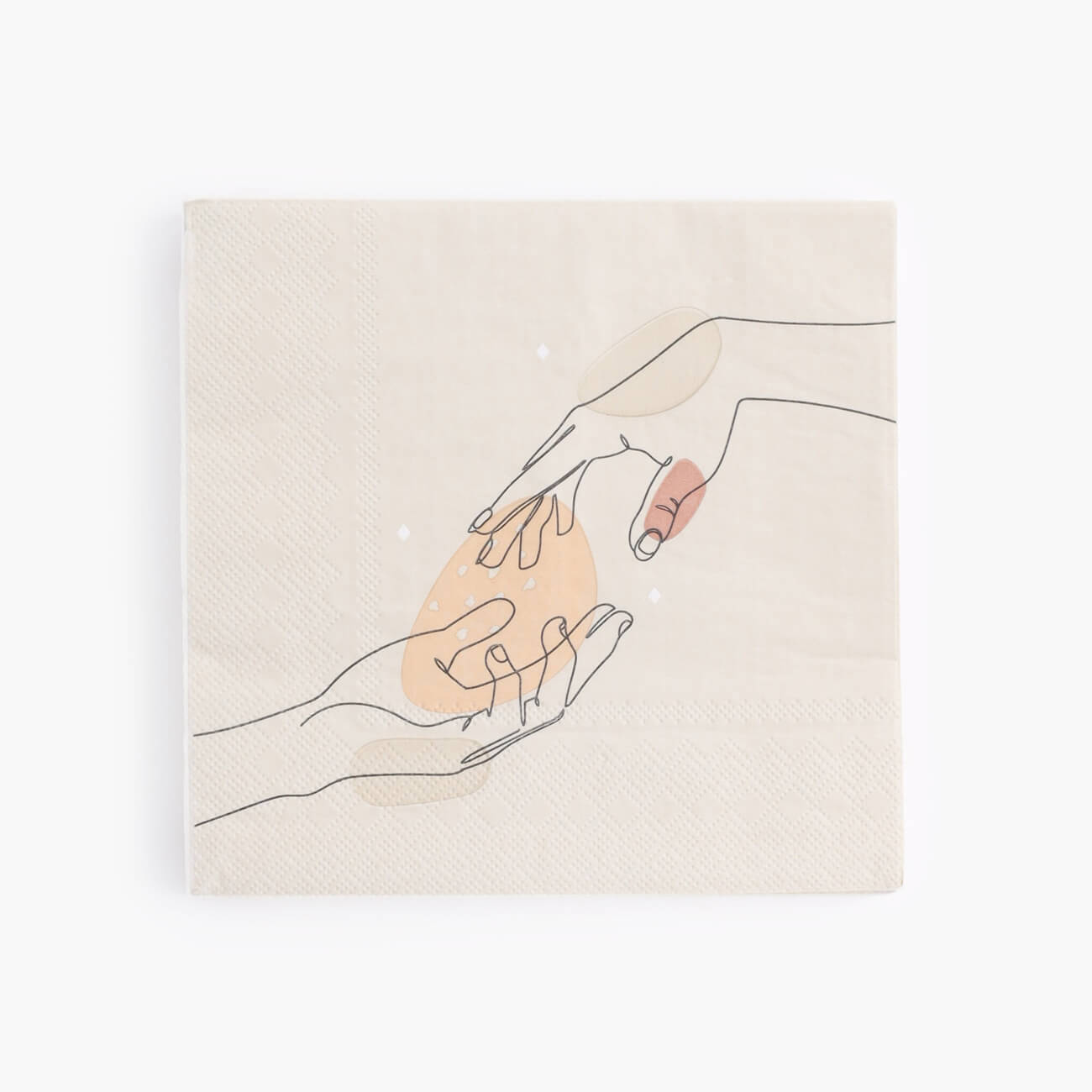 

Салфетки бумажные, 33х33 см, 20 шт, Руки, Hand