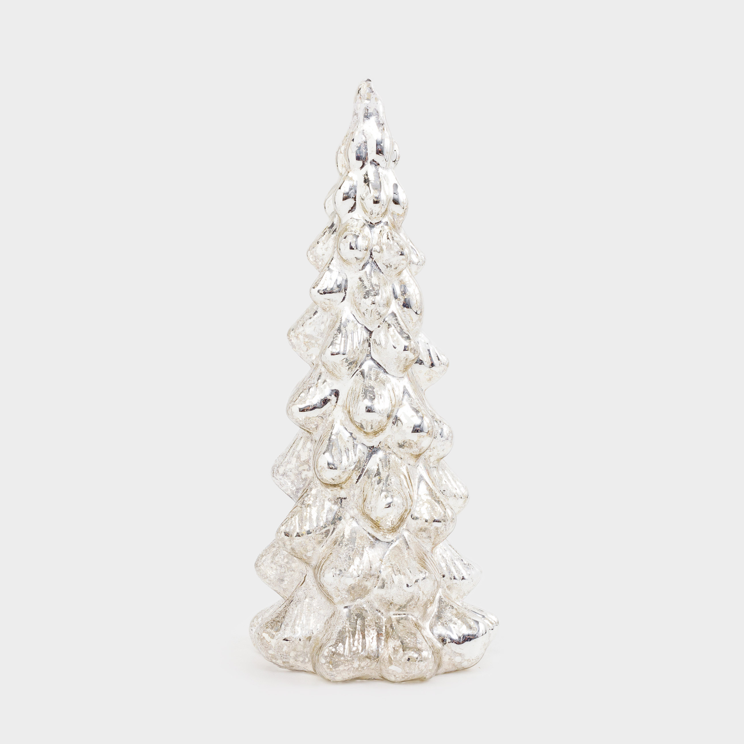 Статуэтка с подсветкой 25 см стекло шампань Елка Patina 498₽