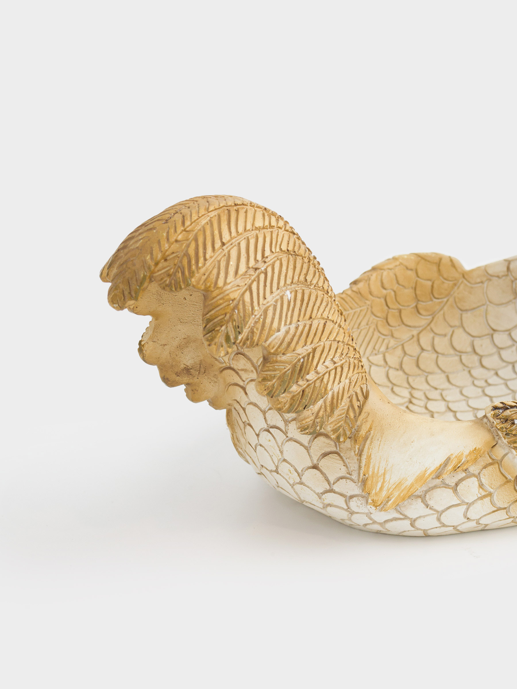Конфетница, 26х14 см, полирезин, бежевая, Петух, Easter pullet, image-3