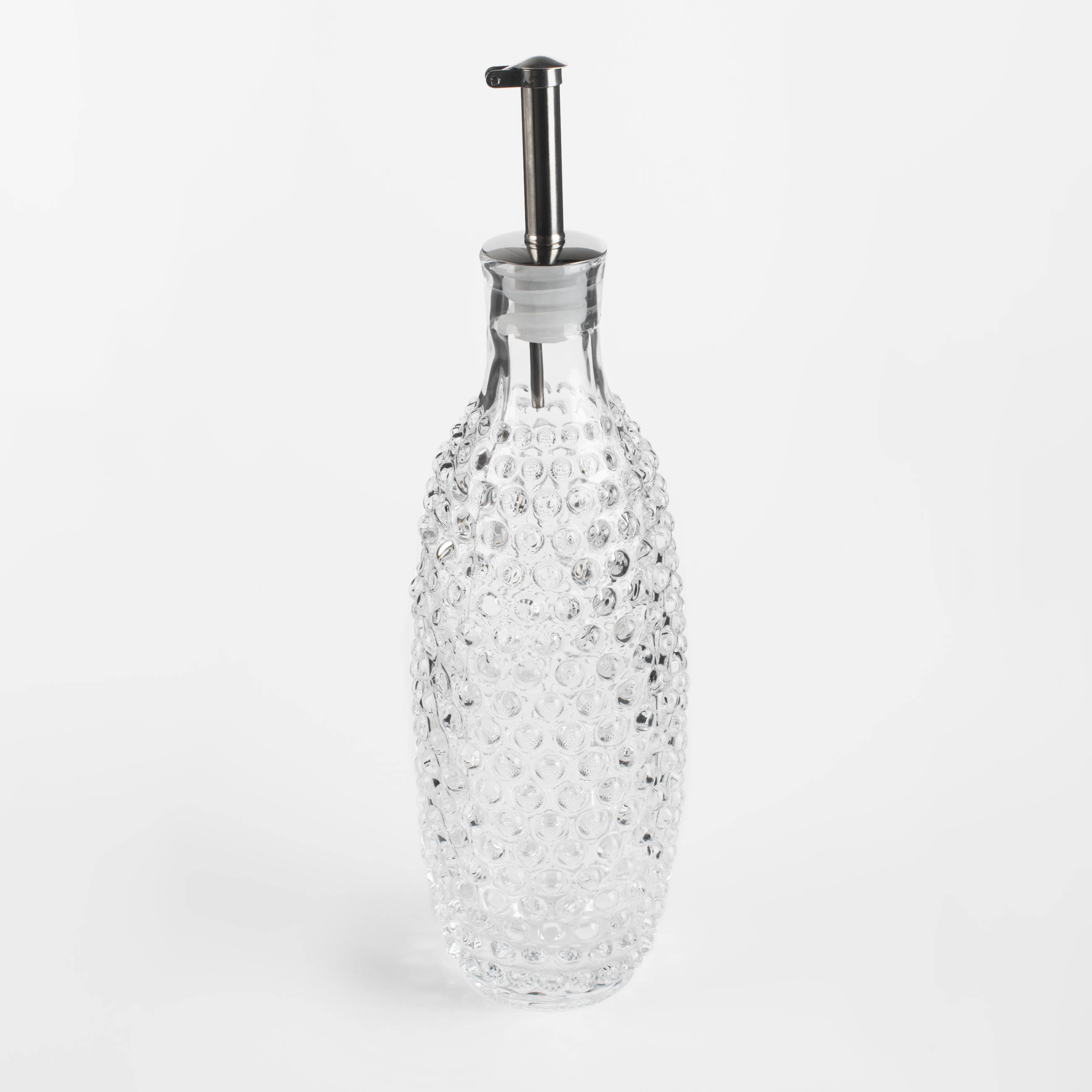 Бутылка для масла или уксуса, 250 мл, с дозатором, стекло Р/металл, Bubbly, image-0