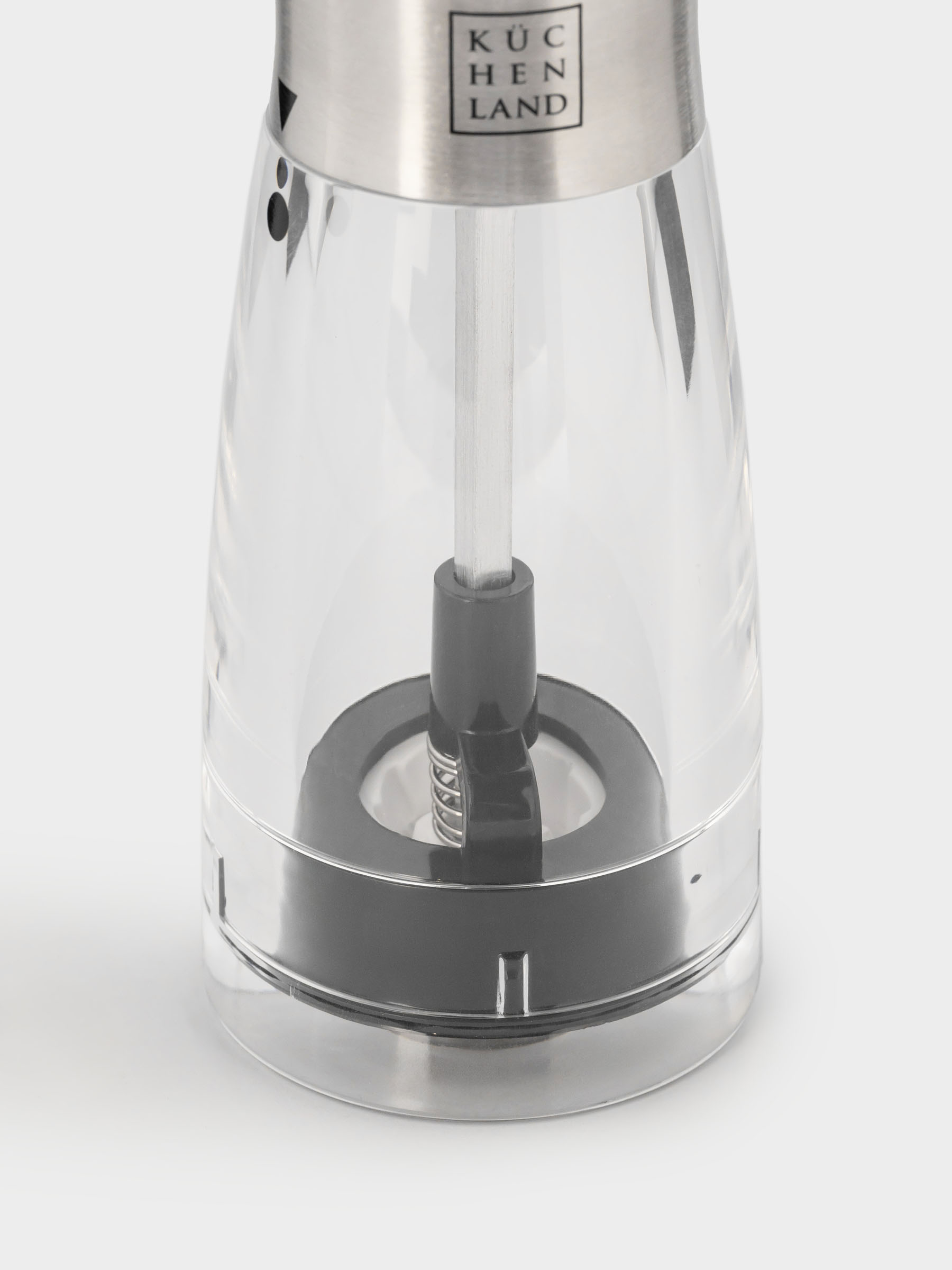 Мельница для специй, 17 см, механическая, акрил, Classic, image-4