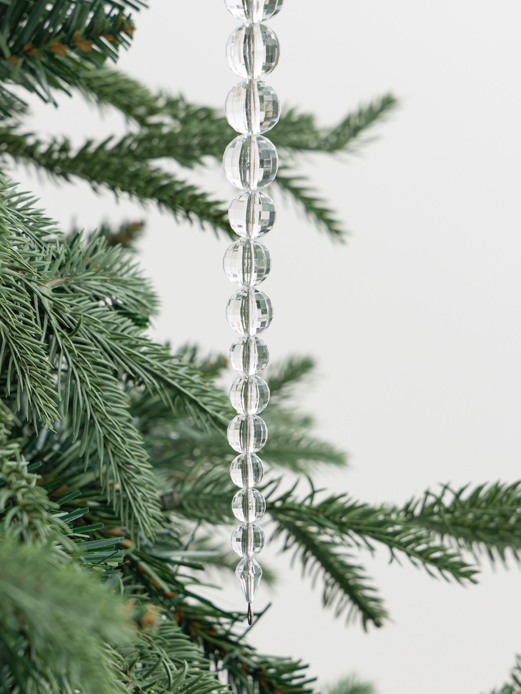 Игрушка елочная, 27 см, пластик, Бусины, Ice crystal, image-2