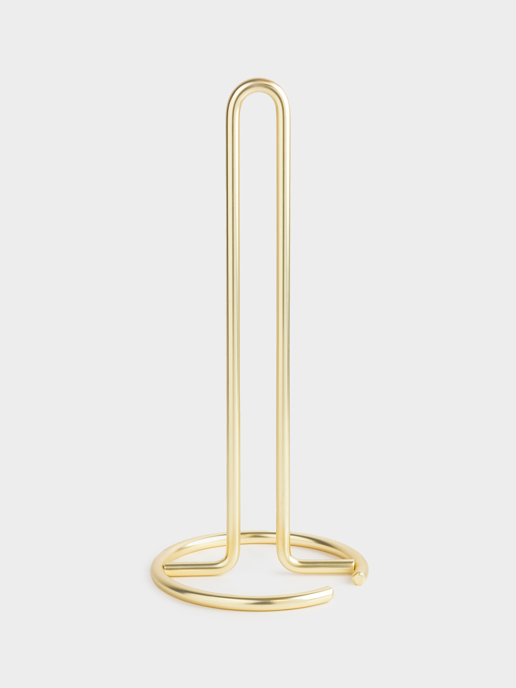 Держатель для бумажных полотенец, 31 см, металл, золотистый, Classic gold, image-1