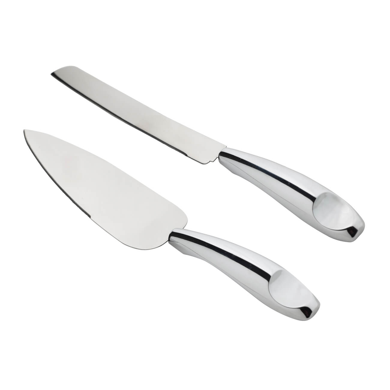 

Приборы для сервировки торта, 27/32 см, 2 пр, лопатка/нож, сталь, Acero