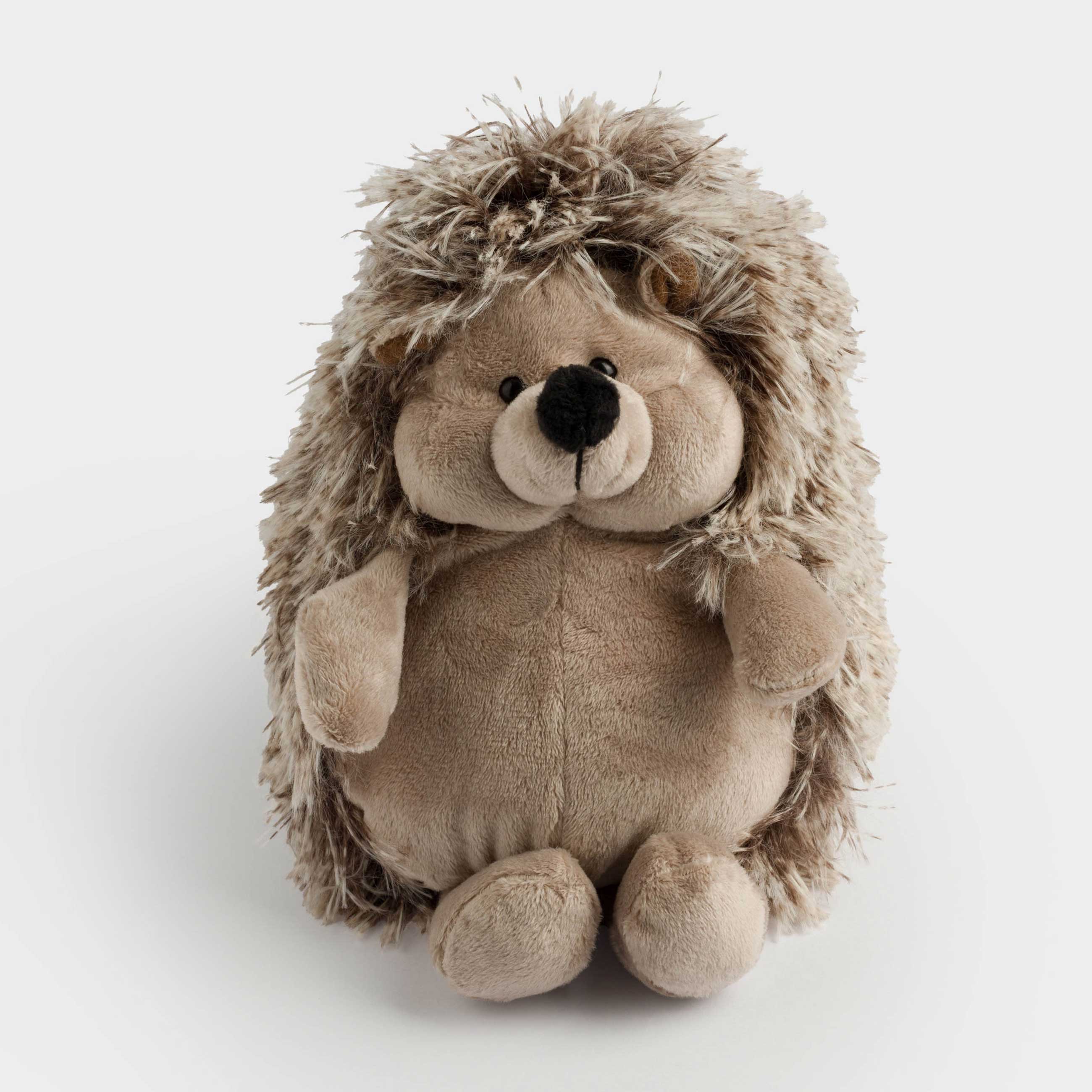 Игрушка, 16 см, мягкая, полиэстер, коричневая, Ежик, Forest animals , image-0