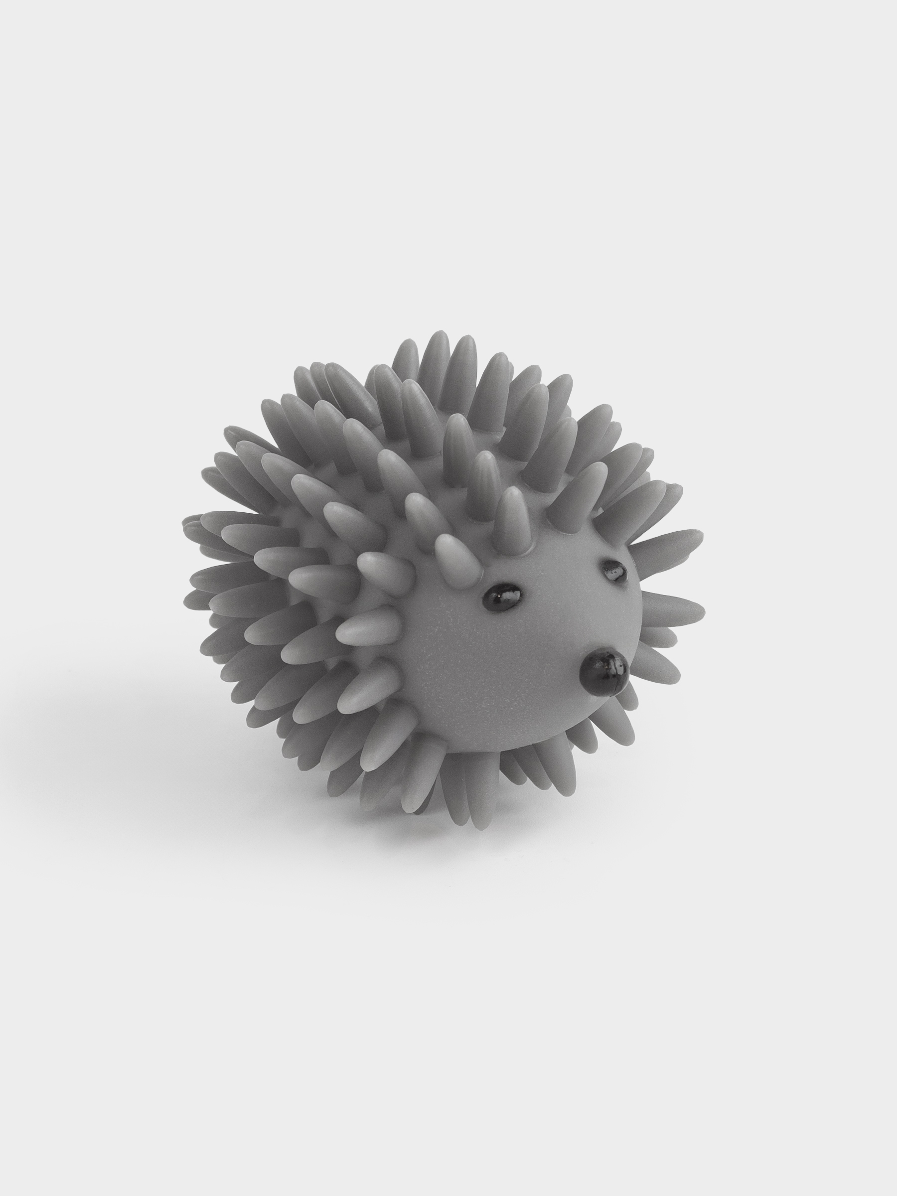 Шарик для стирки, 9 см, ПВХ, серый, Ежик, Washing ball, image-2