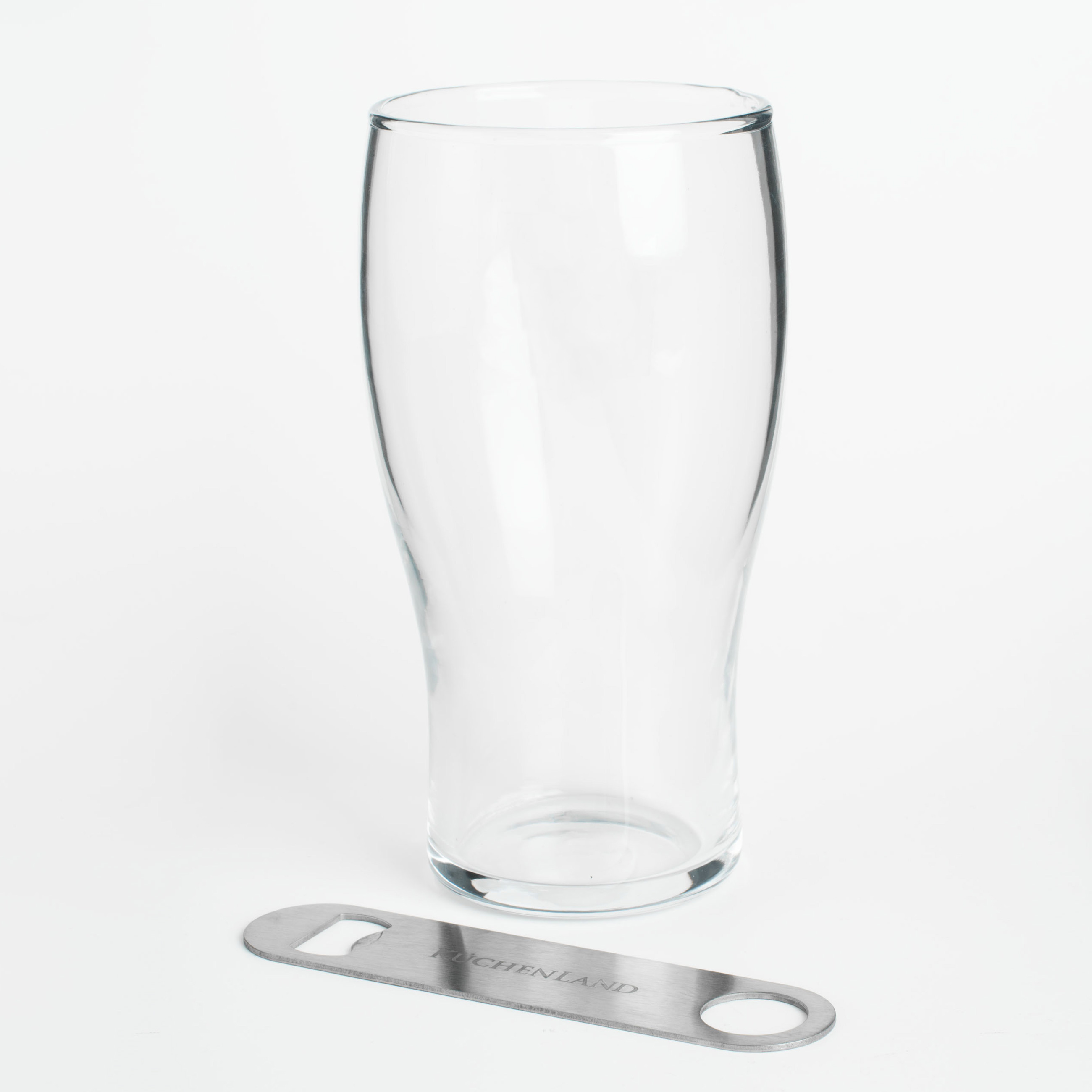 Набор для пива, 1 перс, 2 пр, с открывалкой, стекло/сталь, Classic изображение № 2