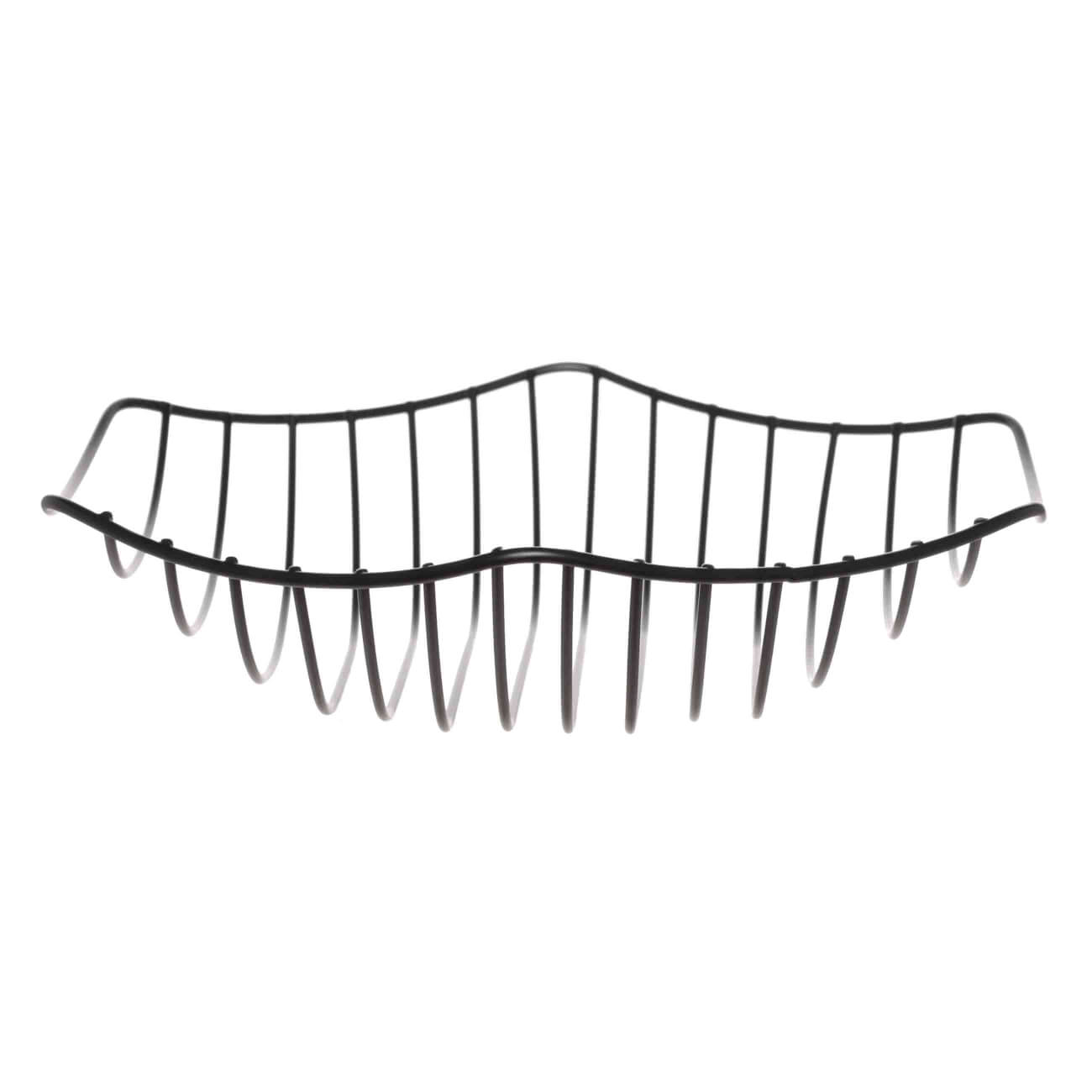 

Корзина для фруктов, 26 см, металл, черная, Звезда, Twist black