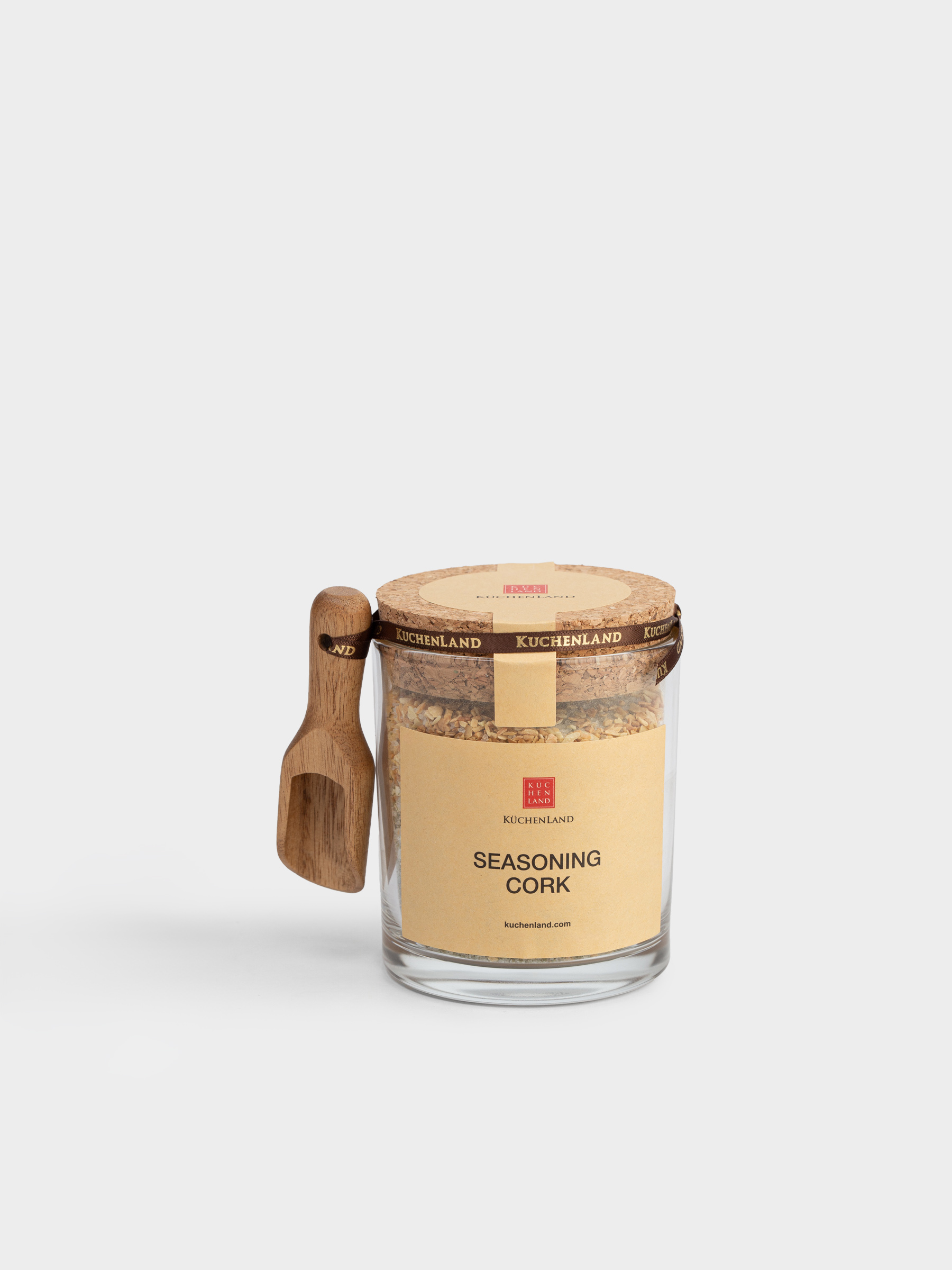 Емкость для специй, с наполнением, с ложкой, Seasoning cork