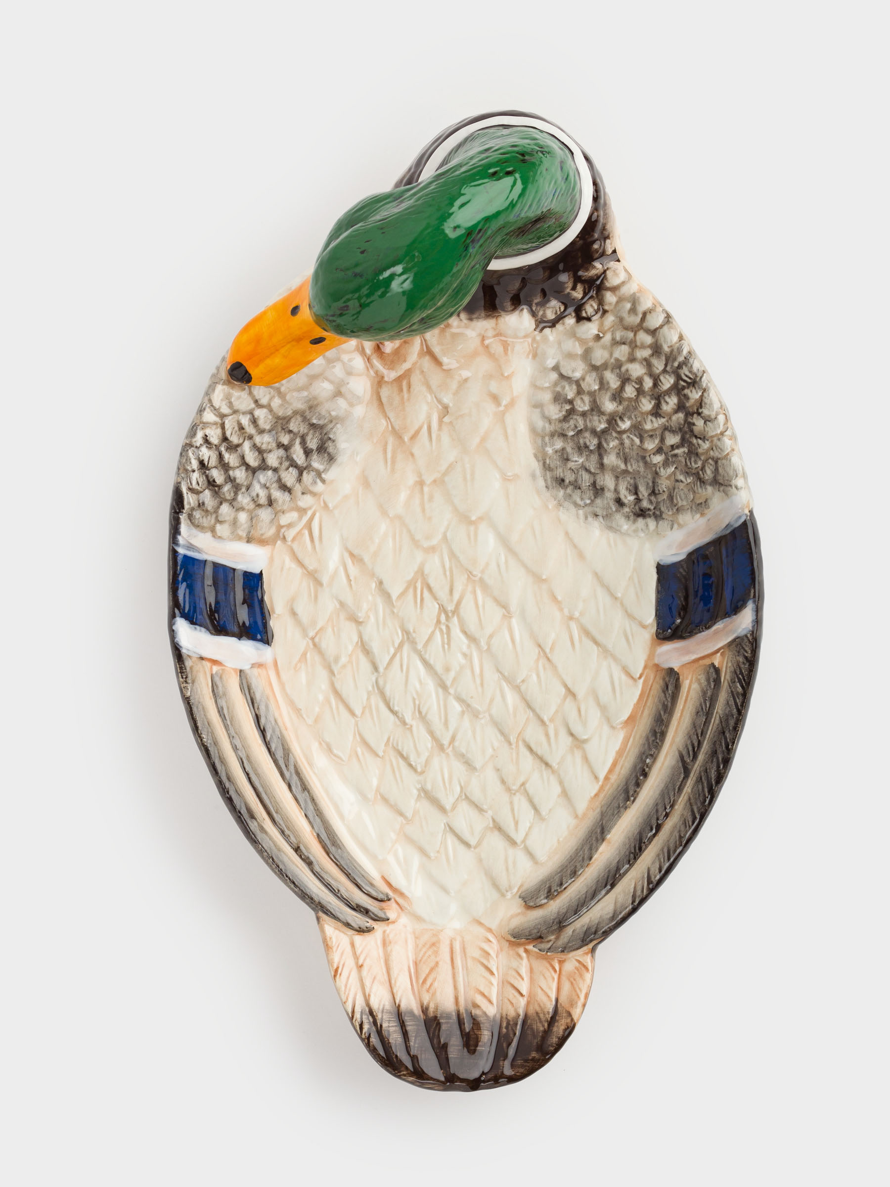 Блюдо, 32х19 см, керамика, Селезень, Duck, image-3