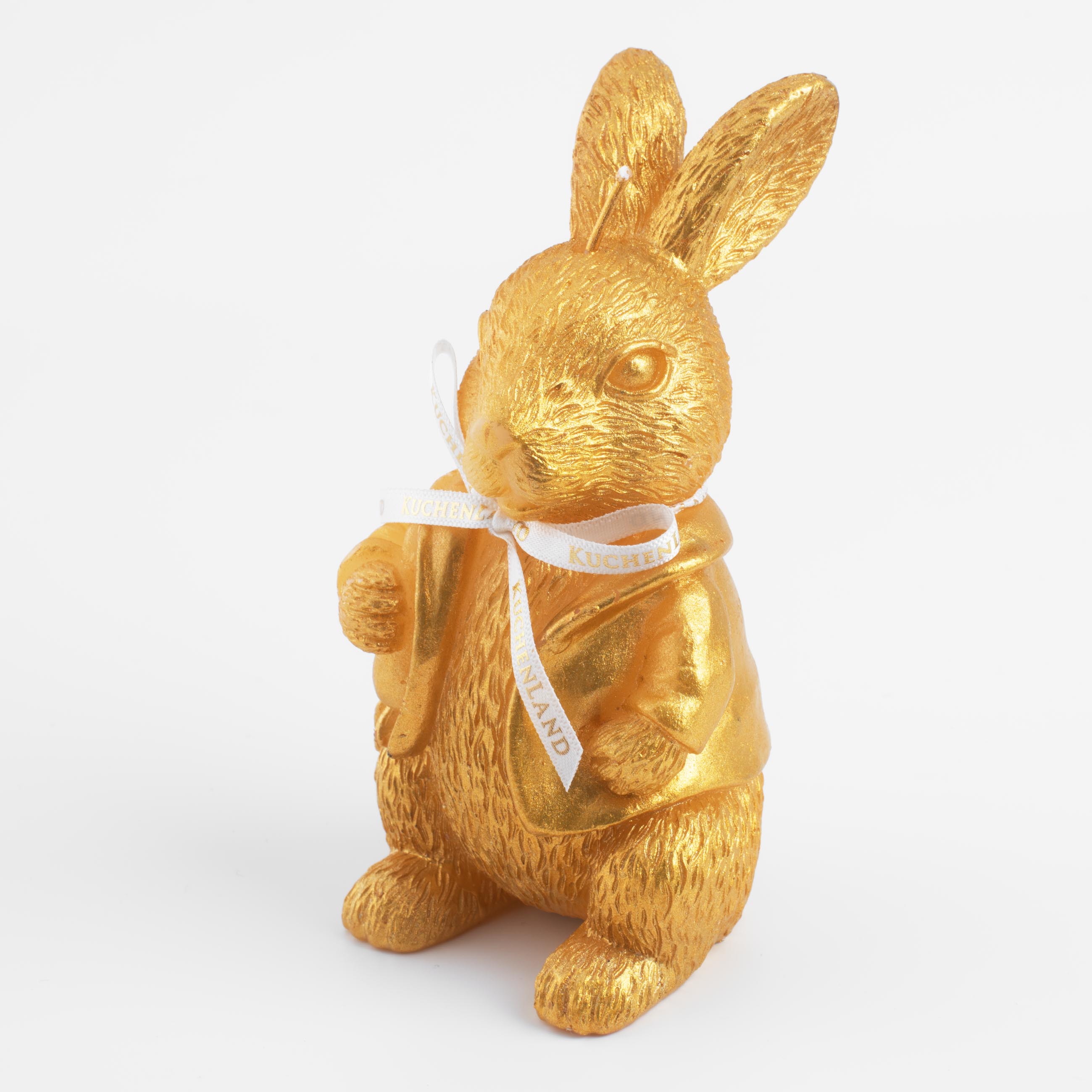 Свеча, 14 см, золотистая, Кролик, Rabbit изображение № 3