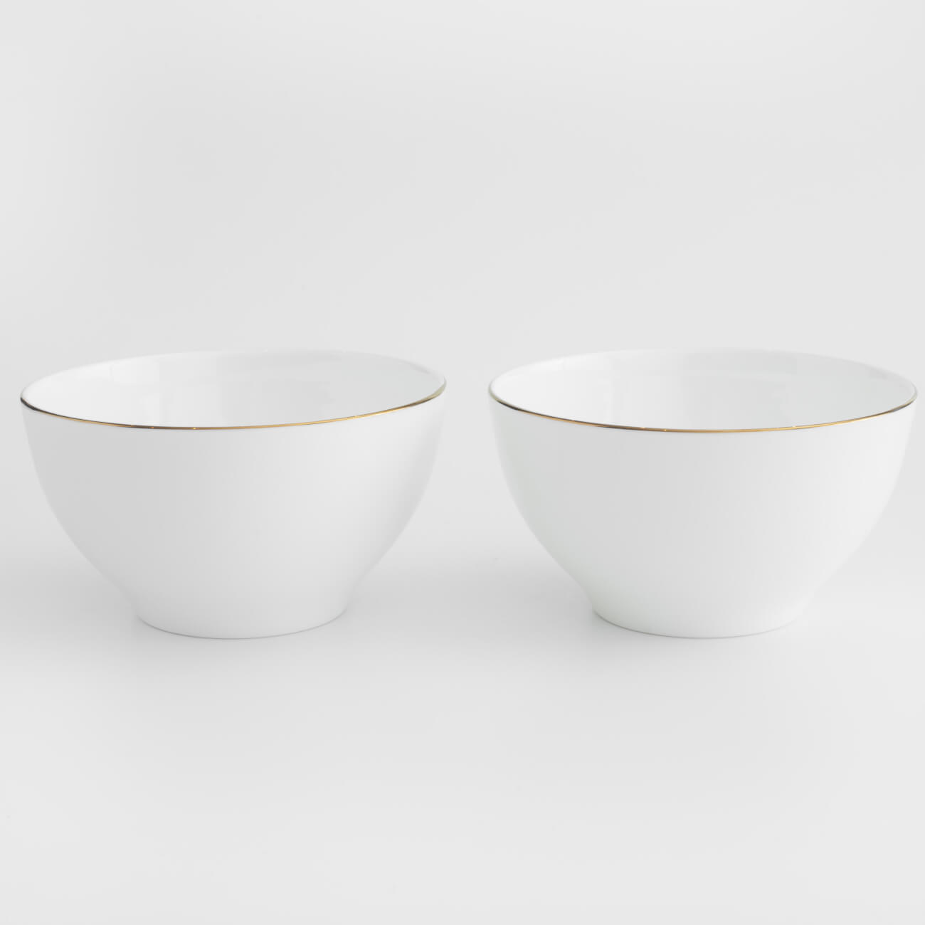 

Пиала, 12х6 см, 2 шт, фарфор F, белая, Ideal gold