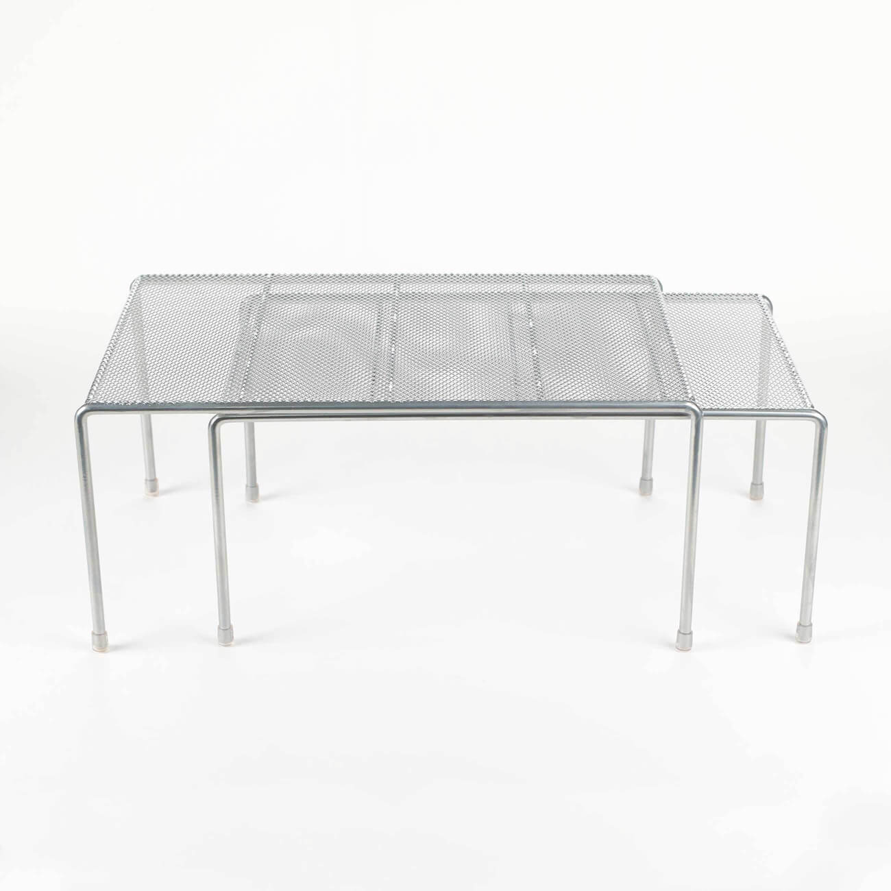 Полка-органайзер для шкафа, 35х23/33x20 см, раздвижная, металл, Сетка, Method