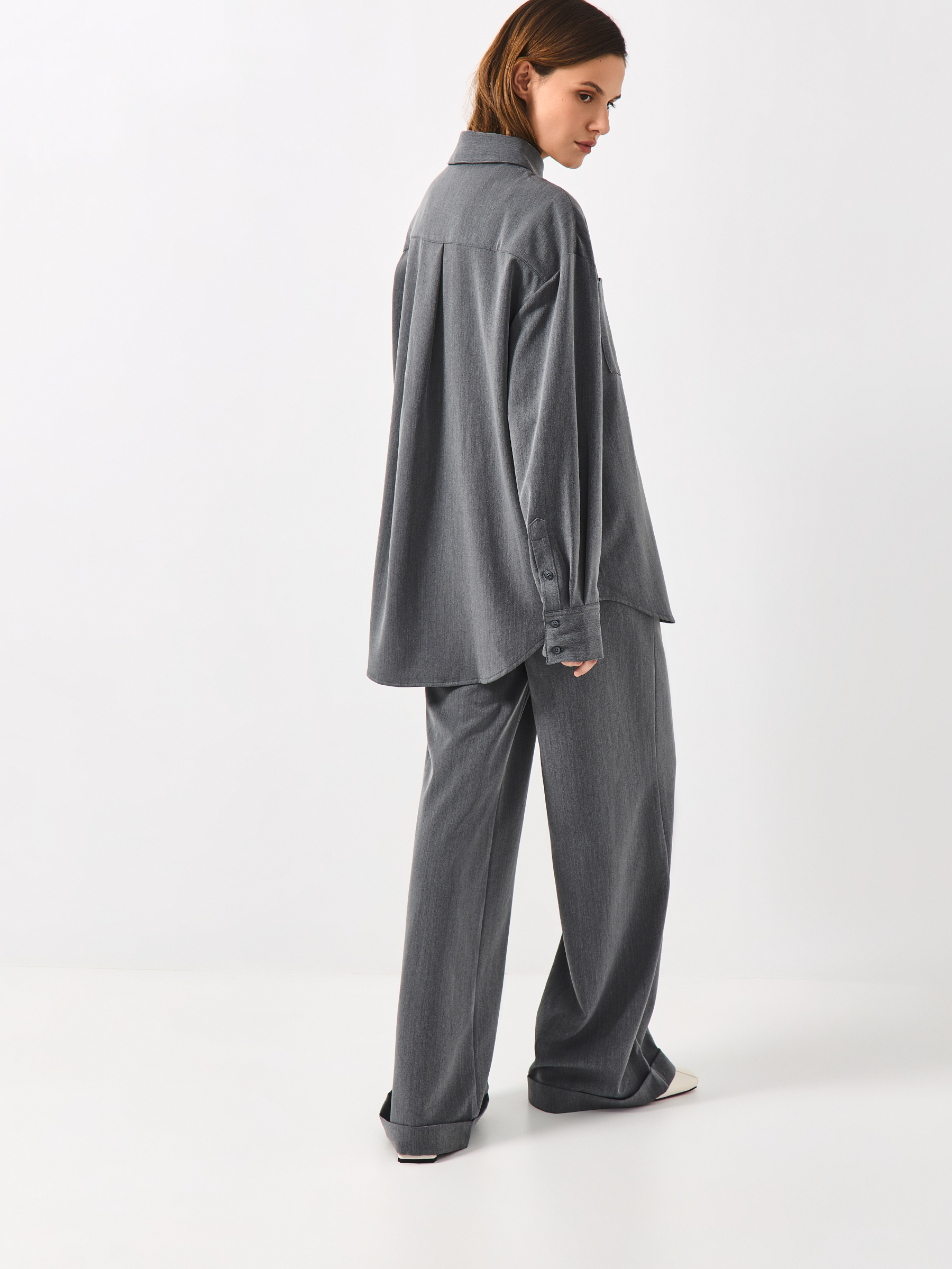 Рубашка серая, Sabrina, image-6