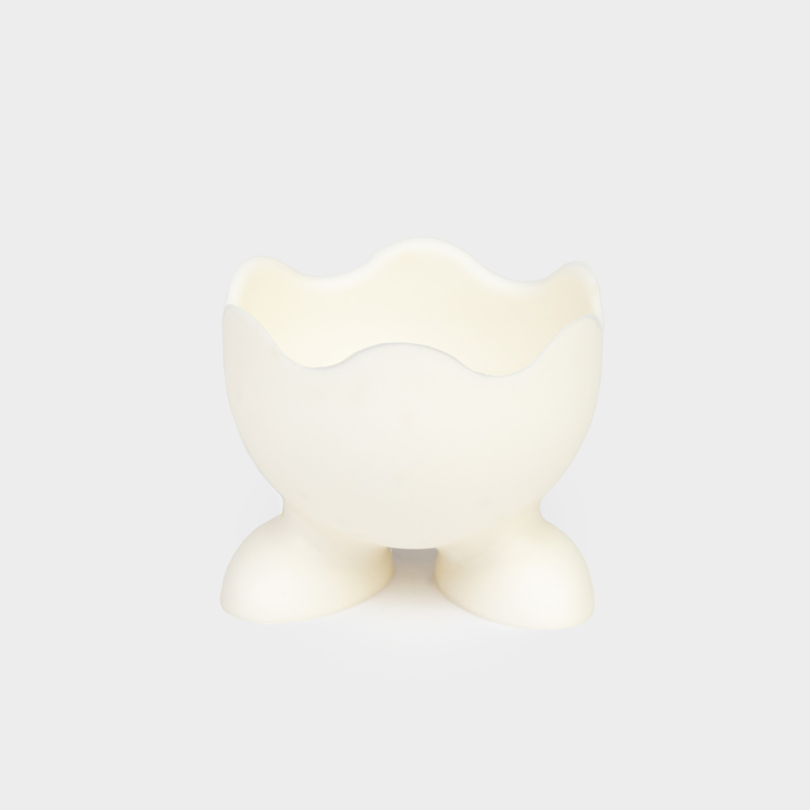 Подставка для яйца 4 см силикон молочная в крапинку Яйцо Easter 99₽