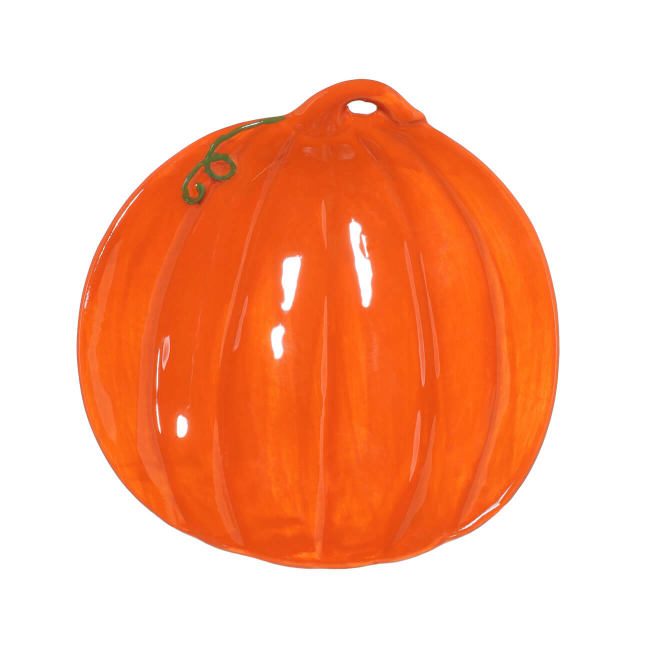 

Блюдо, 15 см, керамика, оранжевое, Тыква, Autumn gifts