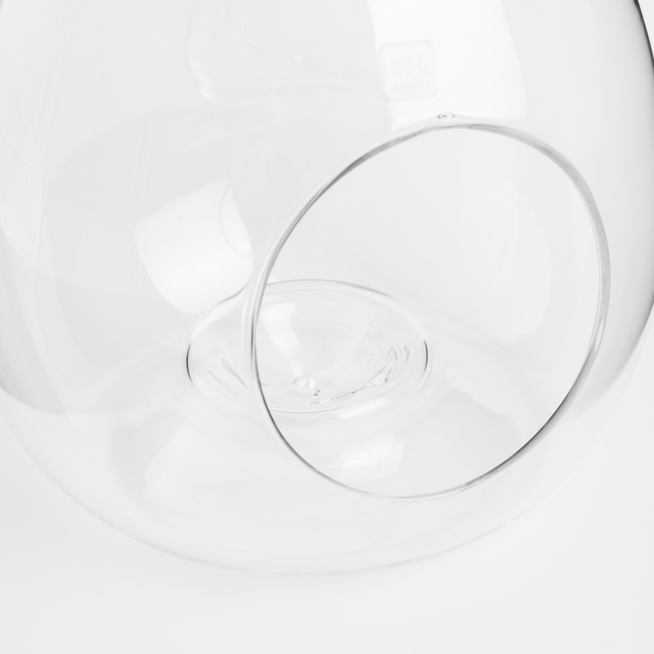 Конфетница, 17х23 см, стекло, Яйцо, Clear изображение № 4