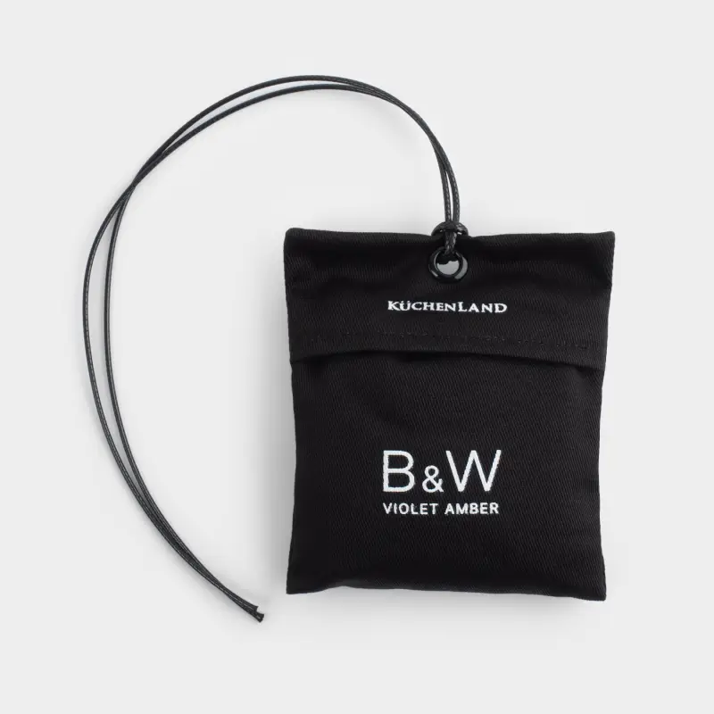 Саше ароматическое 8x10 см черное Violet Amber B W 899₽