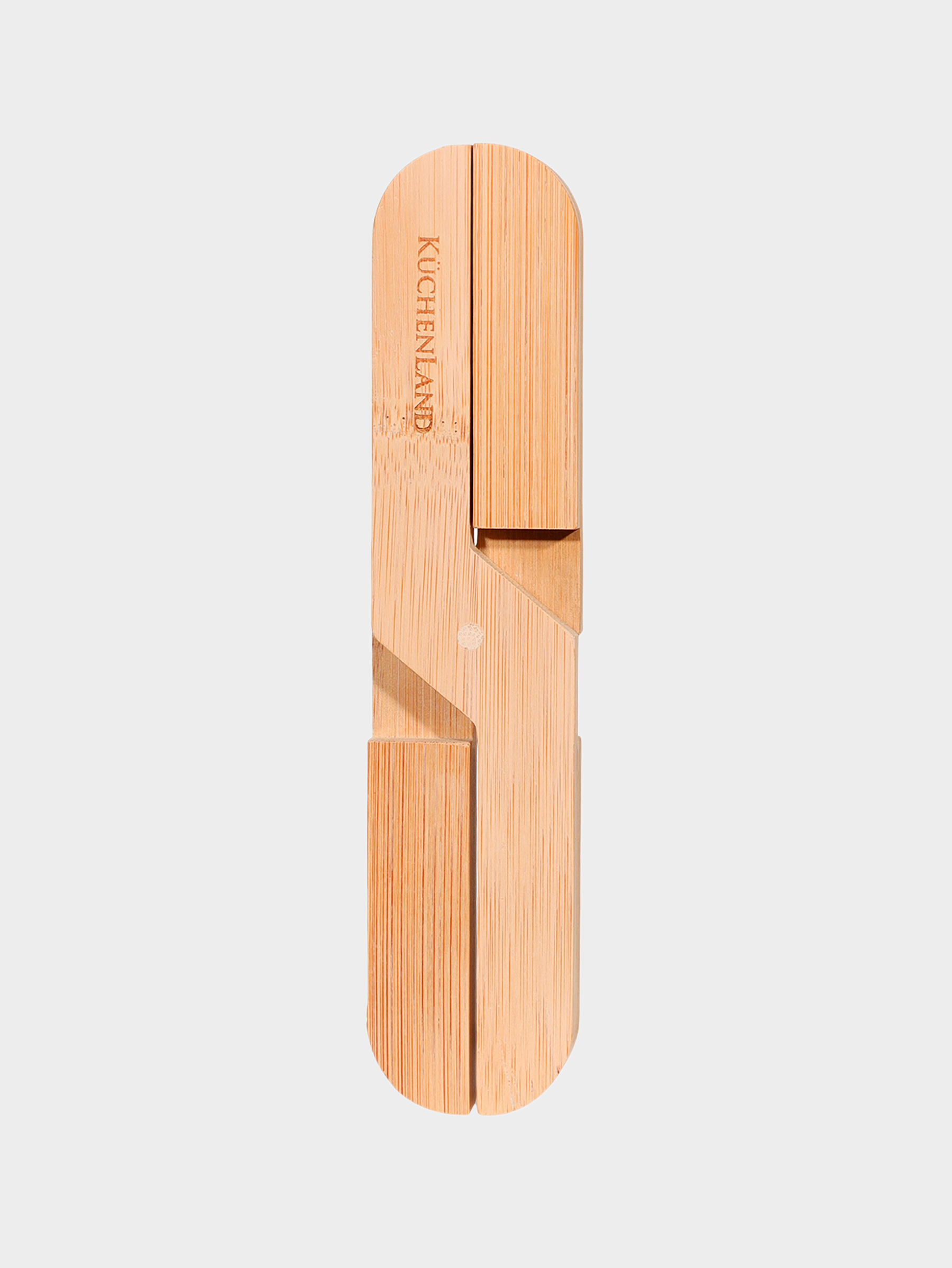 Подставка под горячее, 20 см, складная, бамбук, Bamboo, image-2