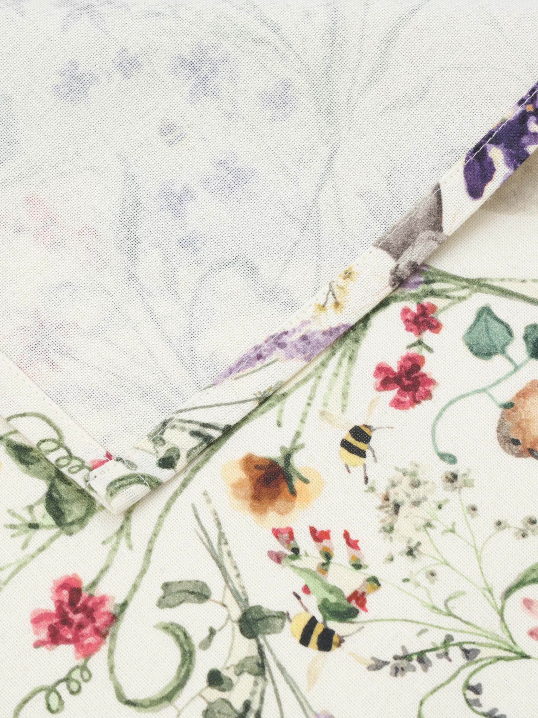 Полотенце кухонное, Rabbit in flowers, image-1