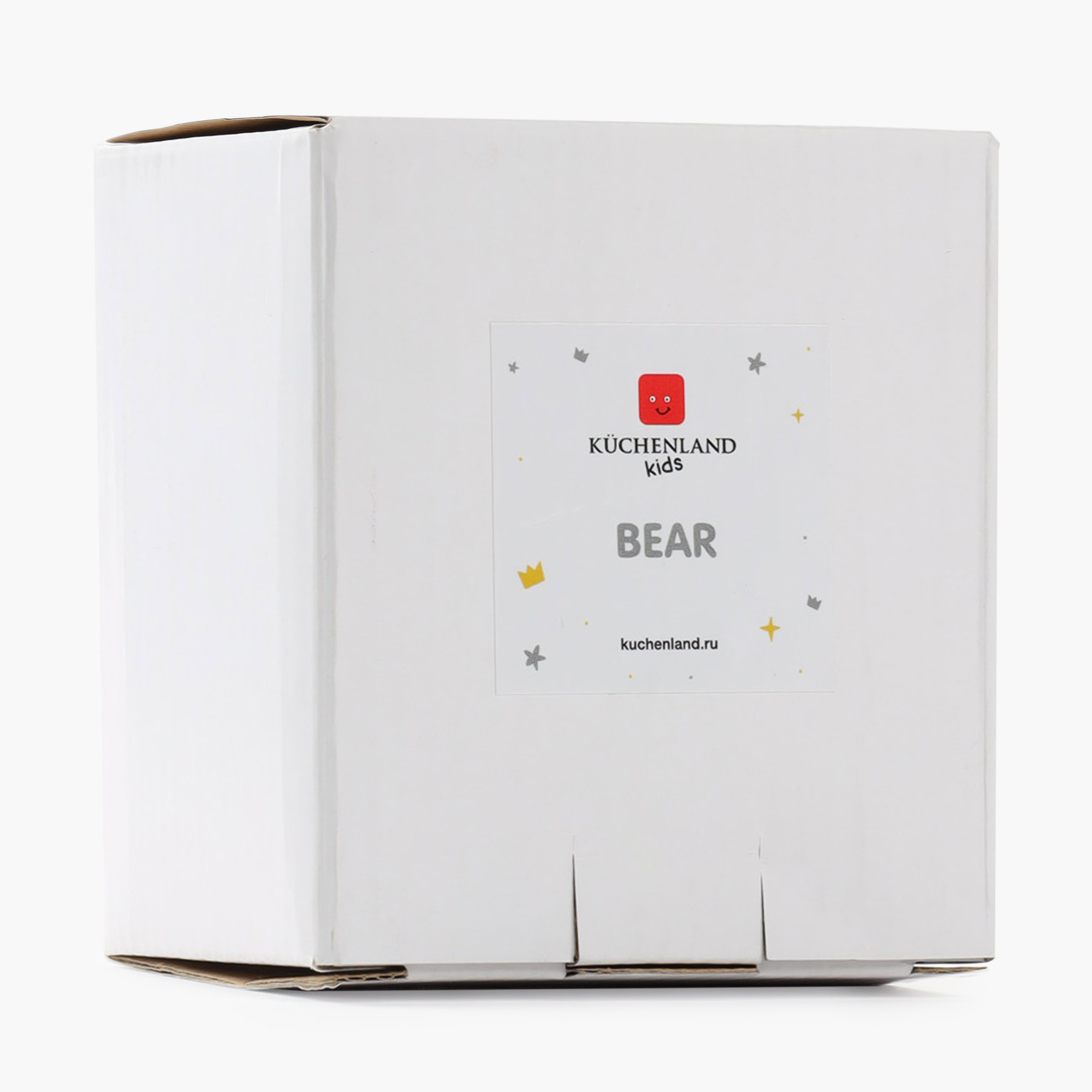 Светильник декоративный, 11 см, пластик, белый, Мишка в короне, Bear, image-3