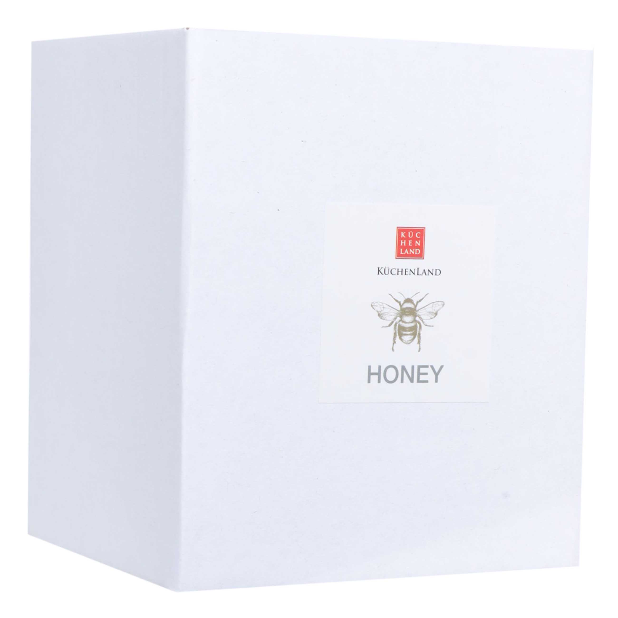 Набор пиал, 4 шт, керамика, белый, Пчела, Honey изображение № 4