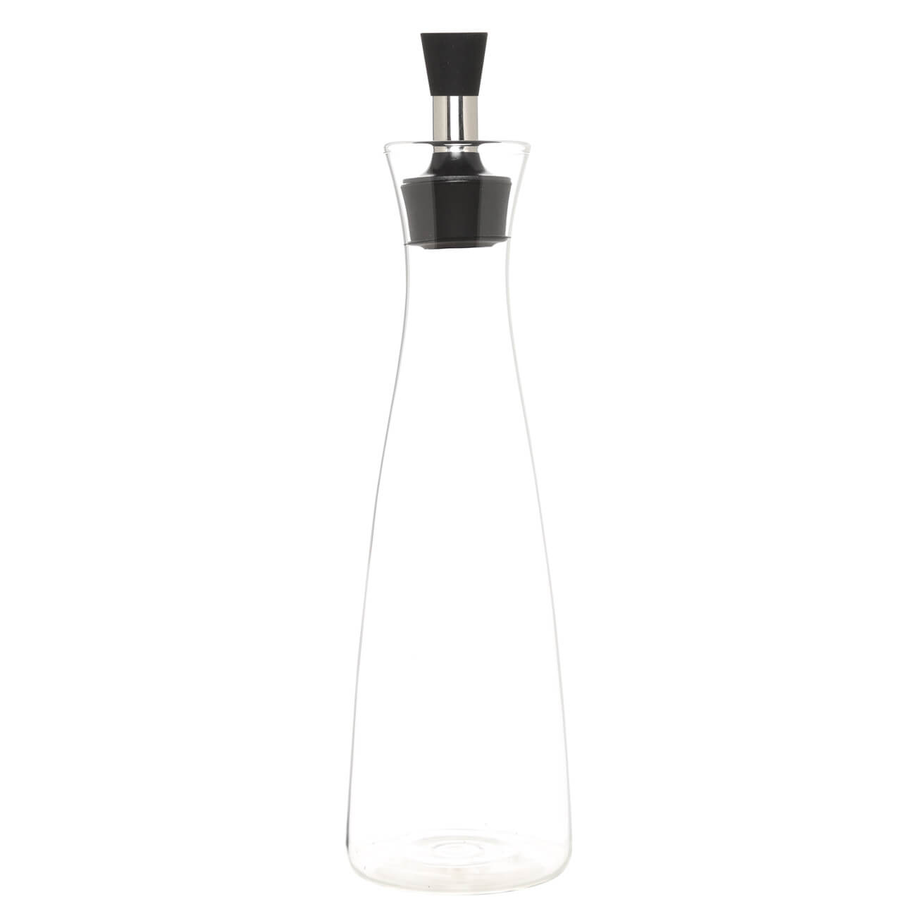 Бутылка для масла или уксуса, 500 мл, с дозатором, стекло/силикон, Refined изображение № 1