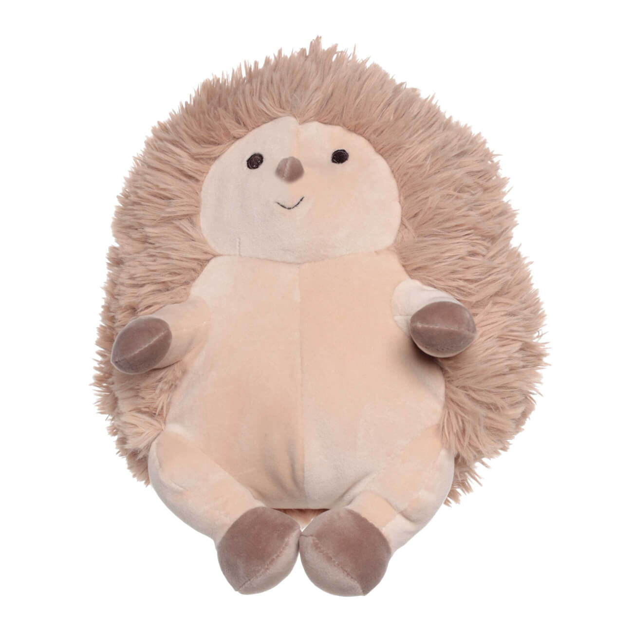 

Игрушка, 25 см, мягкая, спандекс/мех, серо-бежевая, Ежик, Forest animals