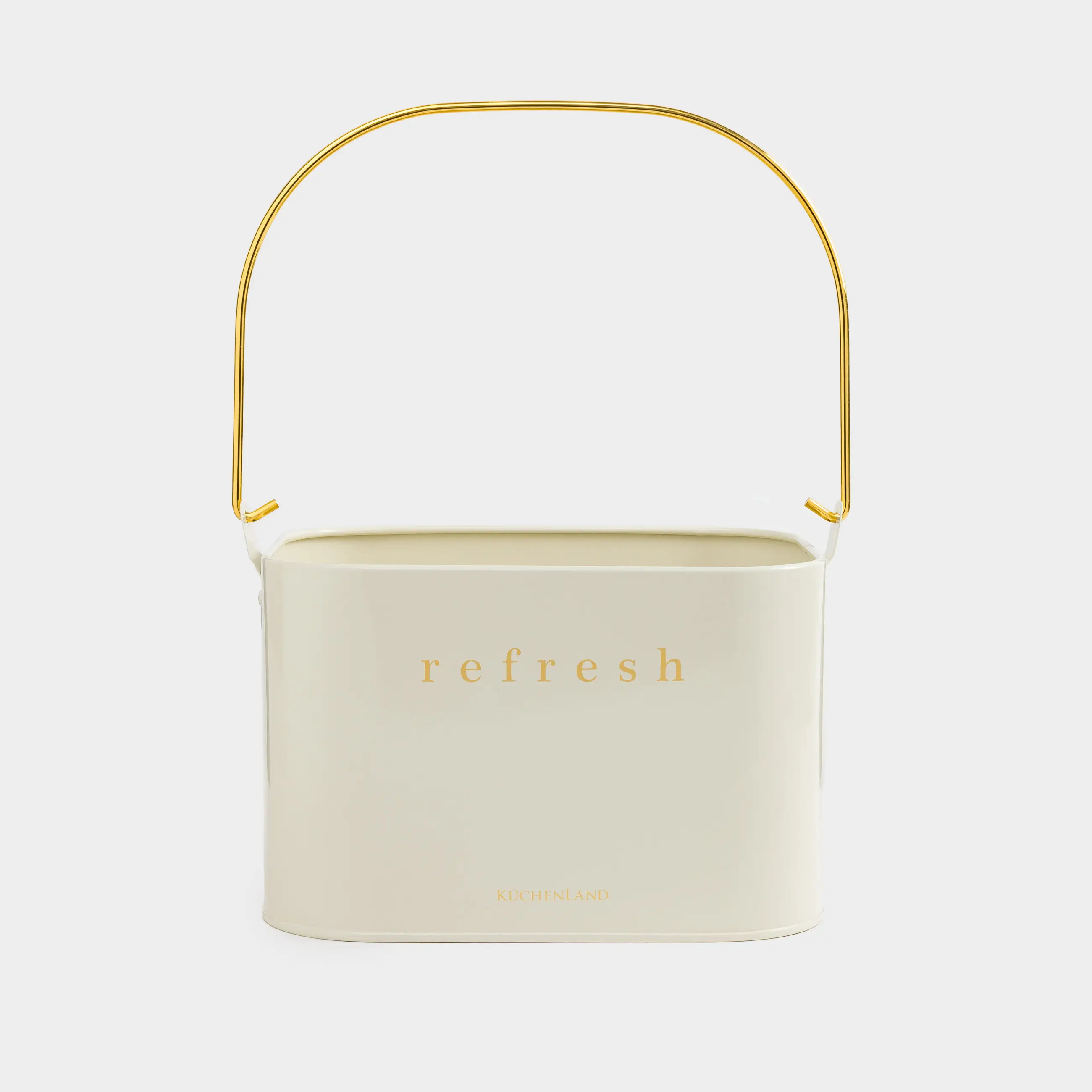 Органайзер для моющих средств, 21х15 см, переносной, металл, белый, Compact gold