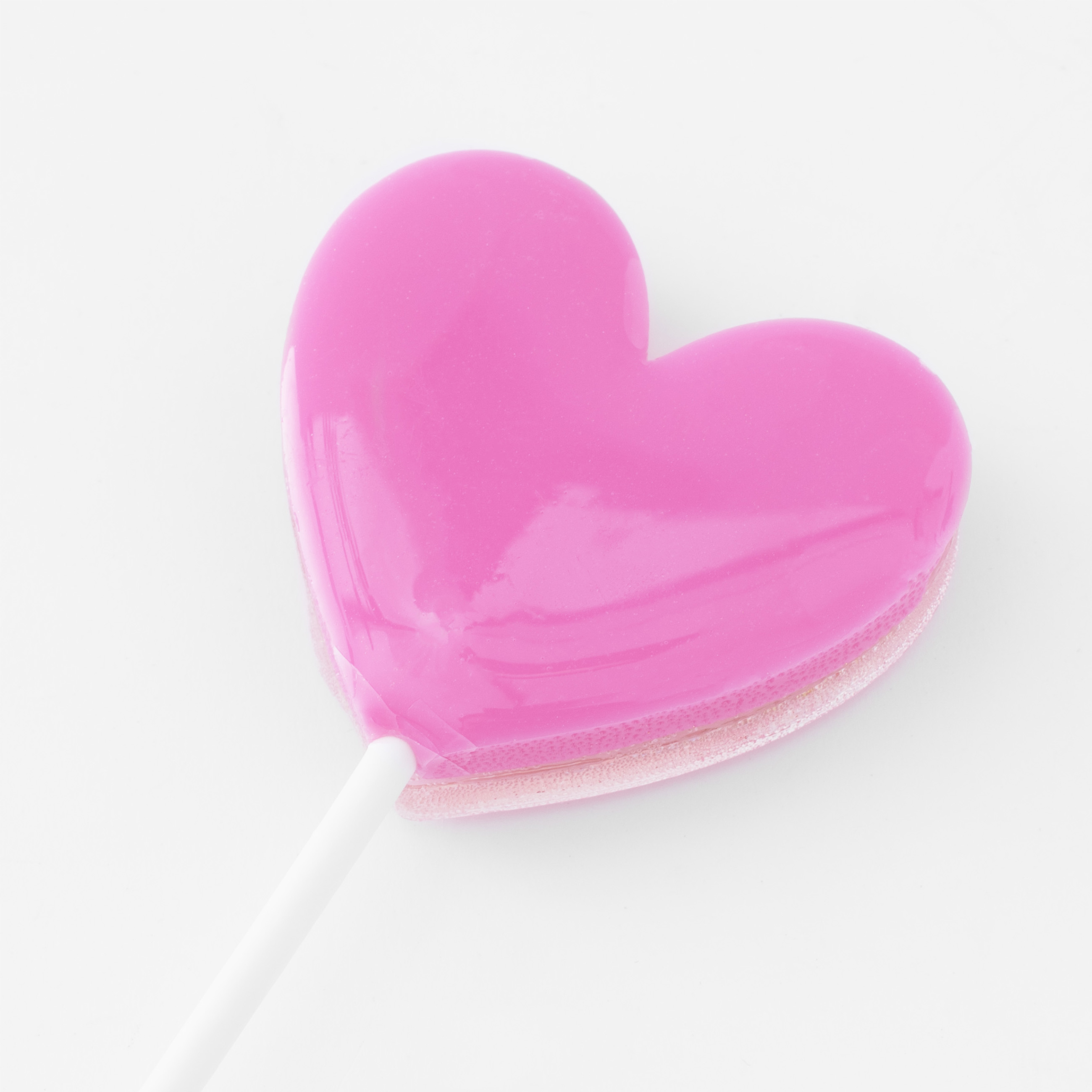 Леденец, 30 гр, погремушка, на палочке, изомальт, розовый, Сердце, Heart изображение № 6