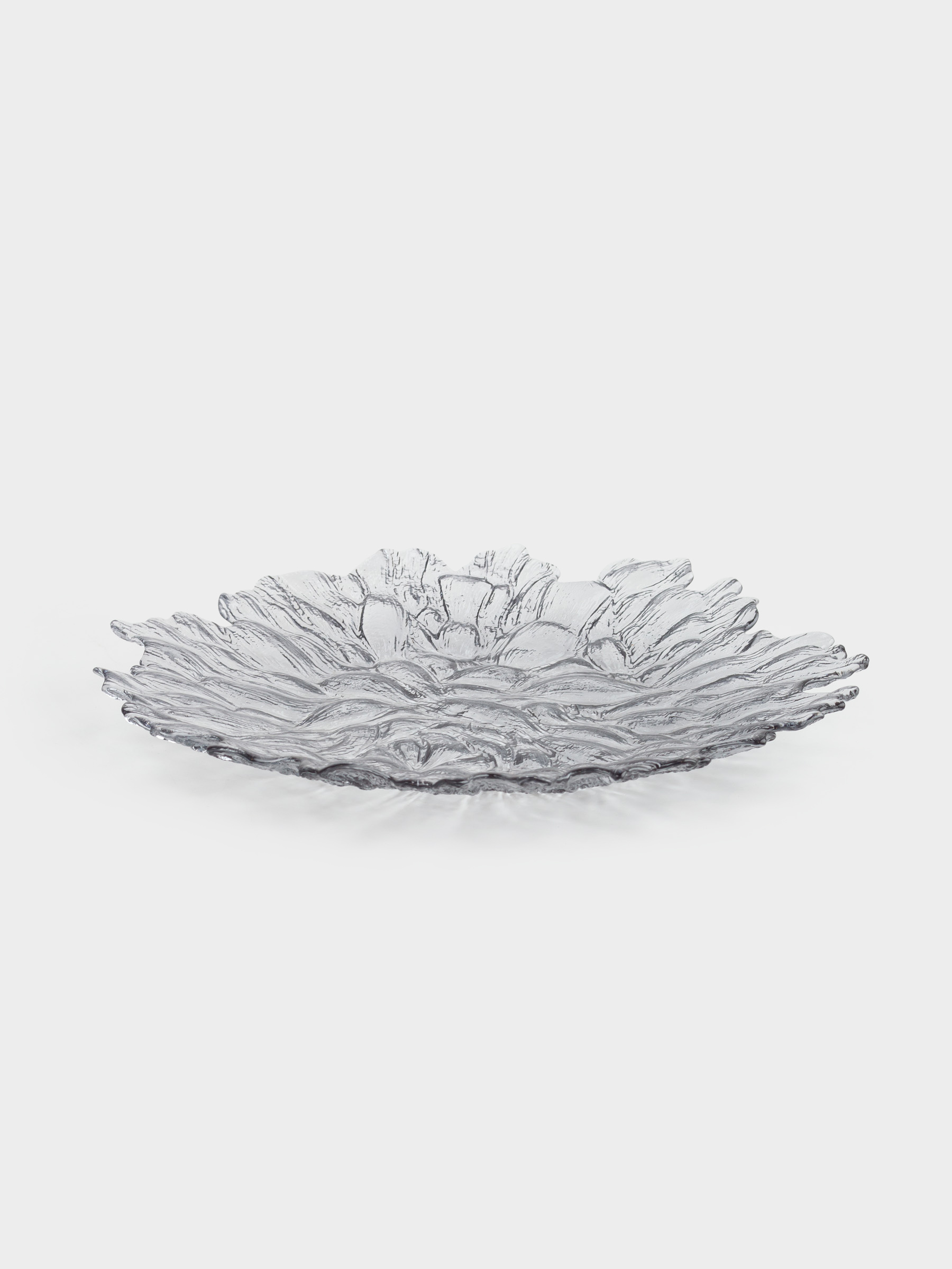 Блюдо, 29х3 см, стекло, серое, Pion color, image-3