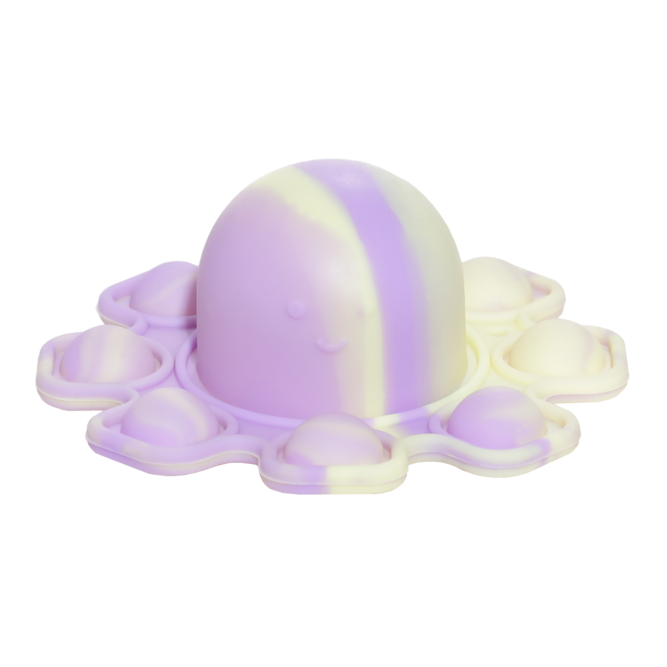 Игрушка-антистресс Pop-it, 9х9 см, силикон, цветная, Осьминог, pop-it, image-1