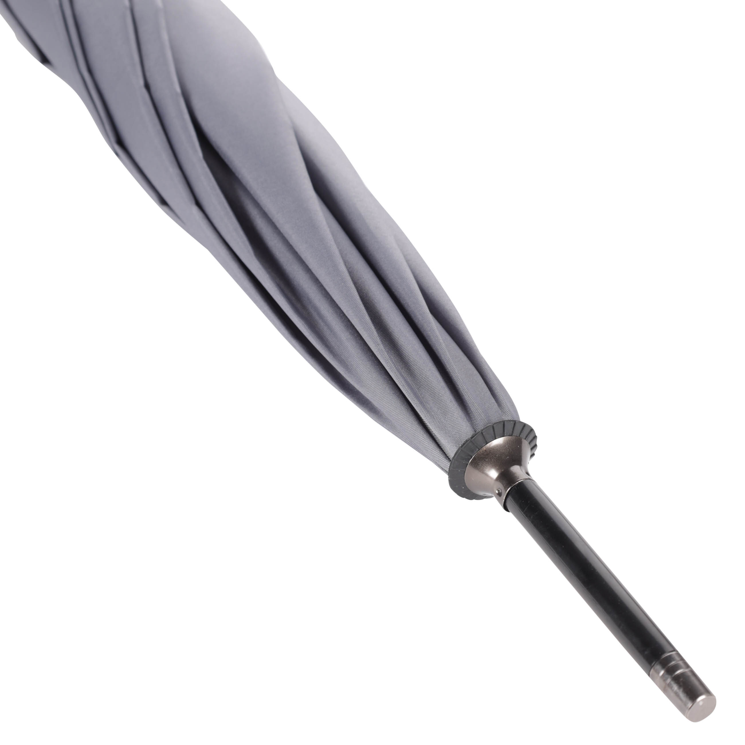Зонт-трость, 86 см, серый, эпонж, Downpour изображение № 5