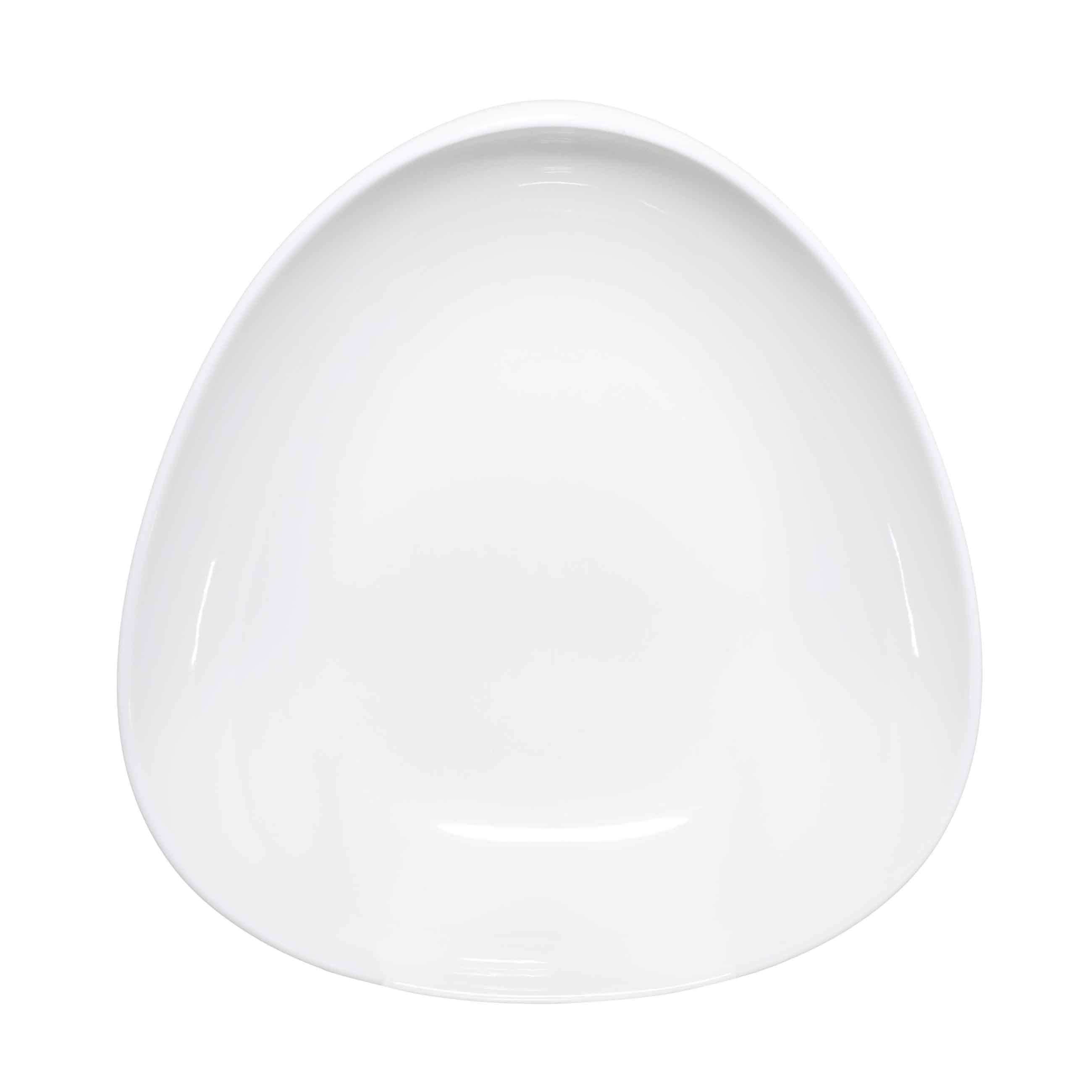 Тарелка суповая, 22х5 см, фарфор P, белая, Synergy изображение № 2