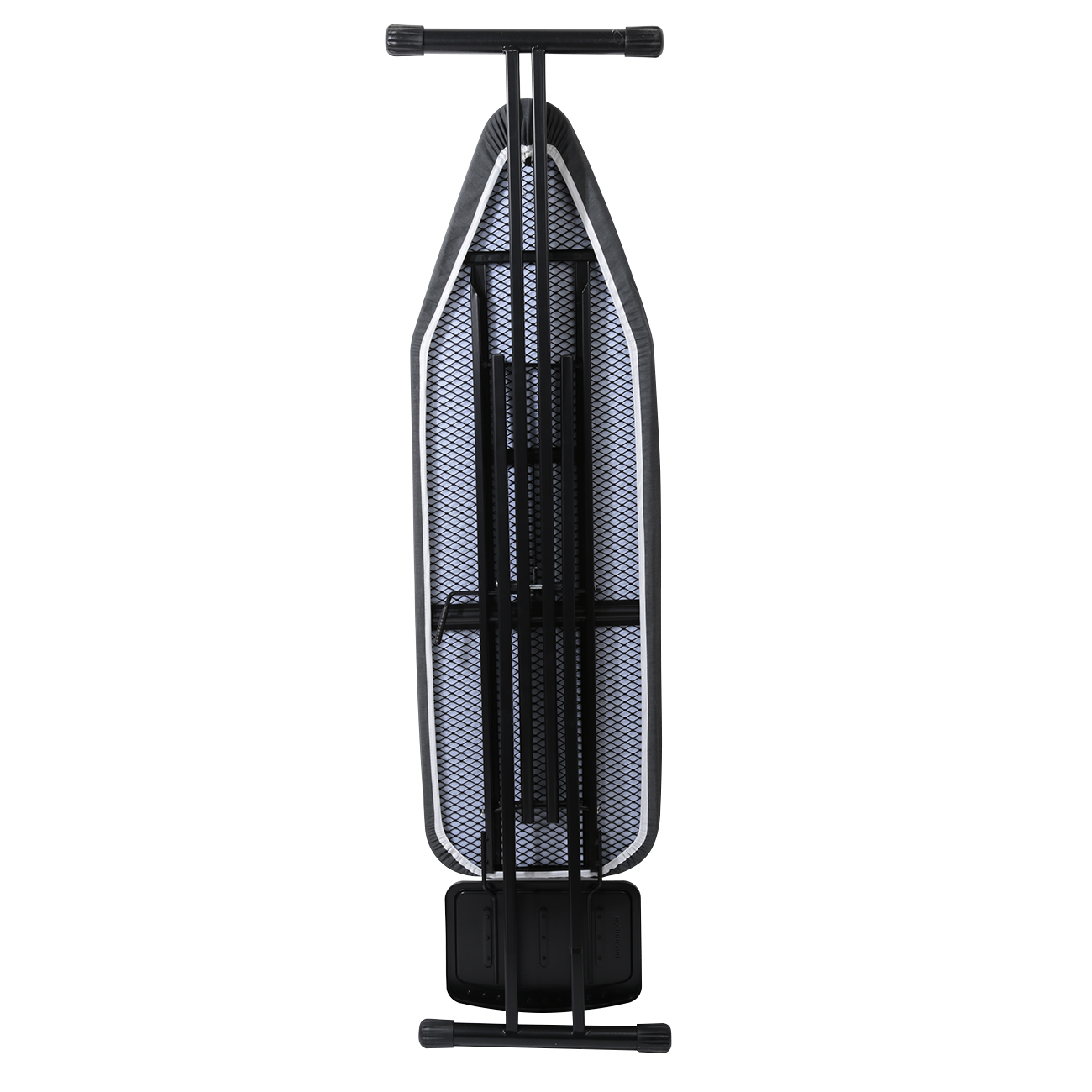 Гладильная доска, 38x122 см, металл/хлопок, темно-серая, Compact black, image-4