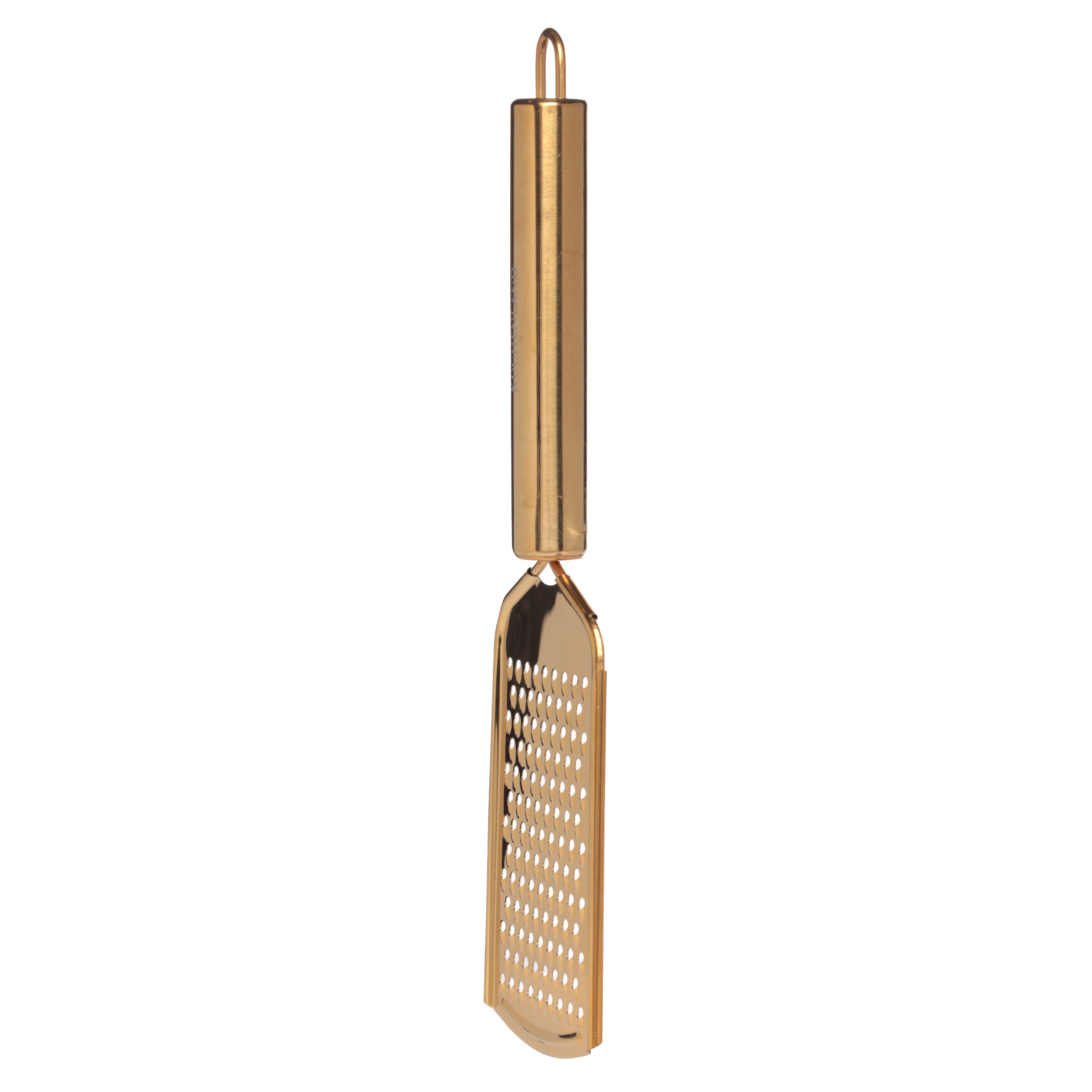 Терка, 24 см, мелкая, с ручкой, сталь, золотистая, Spiro gold изображение № 2