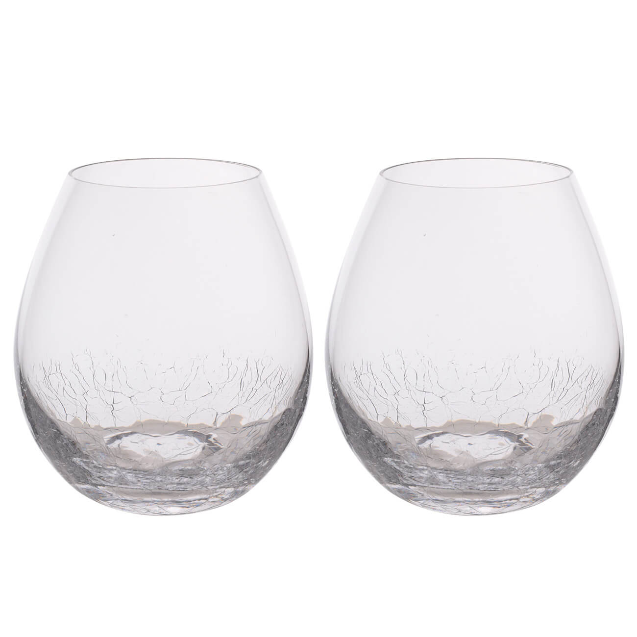 стакан для виски crystalex идеал набор 6 шт стекло 00895 Стакан для виски, 450 мл, 2 шт, стекло, Ice