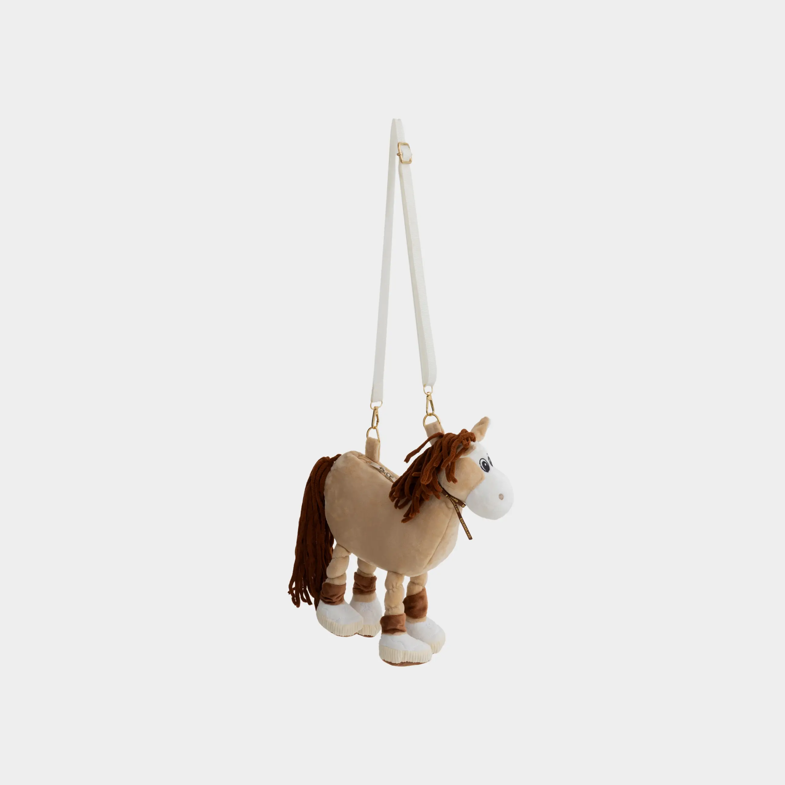 Сумка, 35х25 см, детская, полиэстер, бежевая, Конь, Horse toy