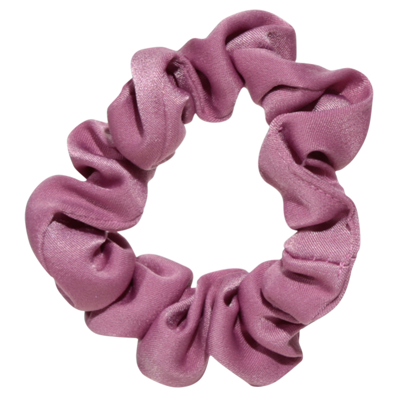 Резинка для волос, 5 см, 2 шт, детская, сатин, розовая/бежевая, Silk, image-1