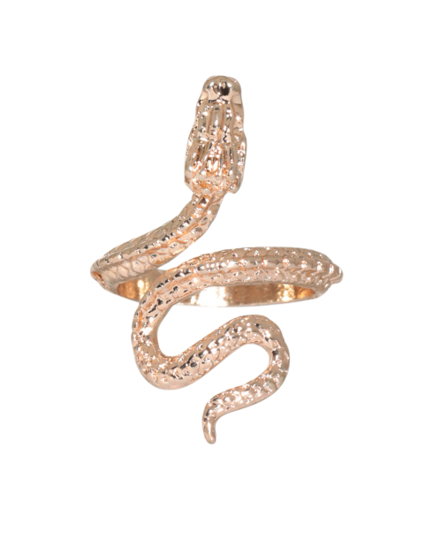 Кольцо, р. S-M, единый размер, металл, золотистое, Дракон, Jewelry dragon