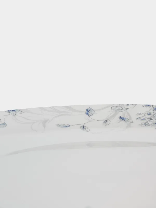 Тарелка обеденная, 27 см, Синие цветы, Blue flower, image-3