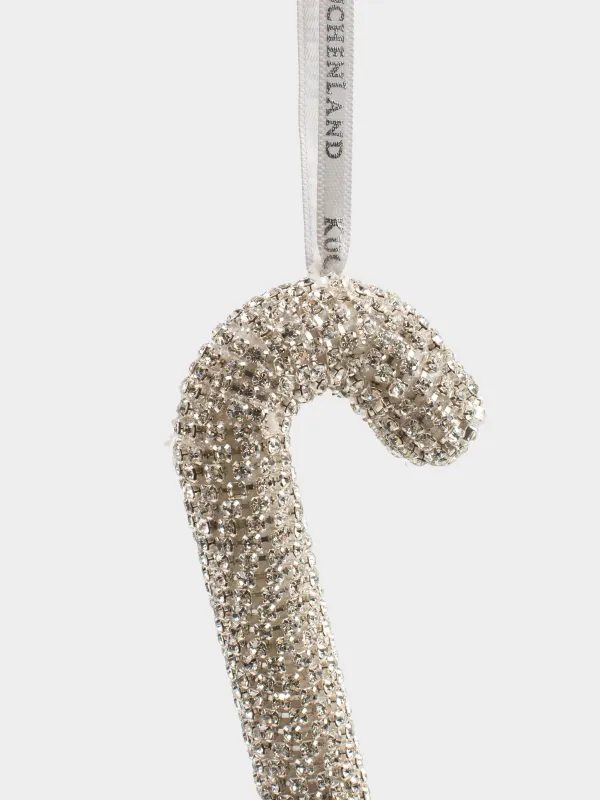 Игрушка елочная, 20 см, акрил/металл, шампань, Трость, Figure sparkle, image-1