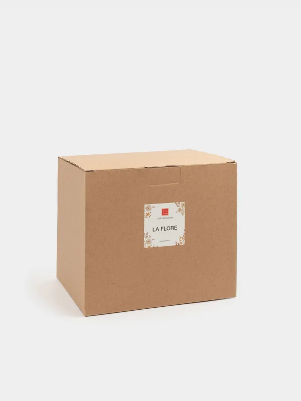 Кувшин, 1,6 л, керамика D, молочный, Винтажные цветы, La flore, image-5