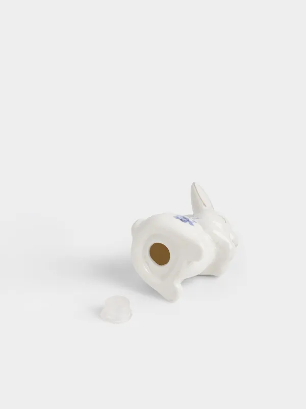 Емкость для соли или перца, 9 см, фарфор P, бело-золотистая, Кролик, Tradition Easter , image-4