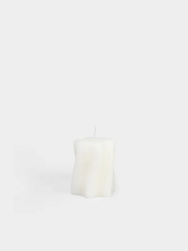 Свеча 5x8 см, Ribbed candle, image-0