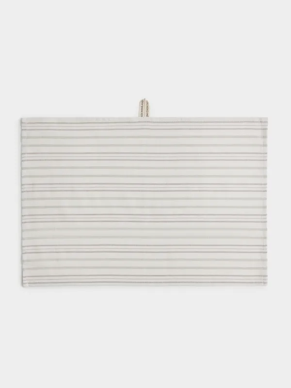 Полотенце кухонное, 40х60 см, 3 шт, хлопок, бежевое/коричневое, Полосы, Stripes kitchen, image-4