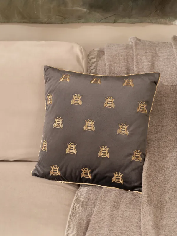 Подушка декоративная, 45х45 см, Пчелы, Honey, image-4