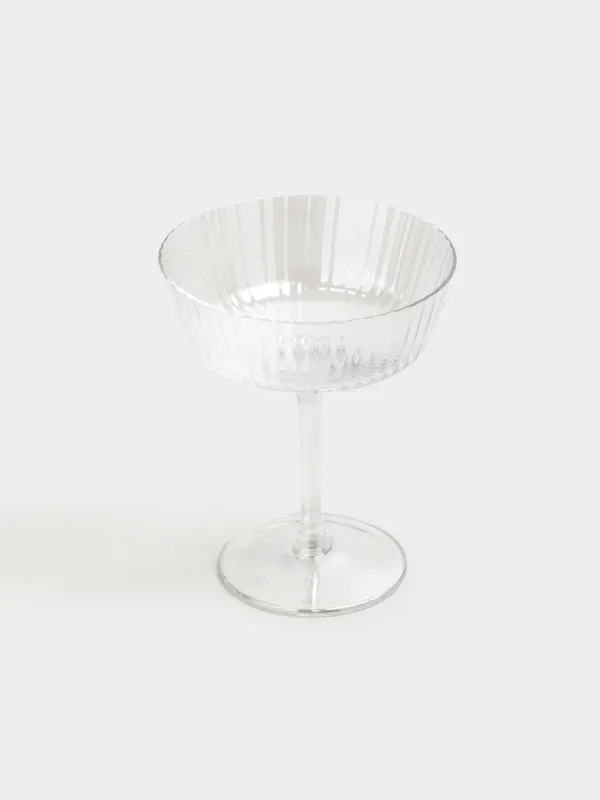 Бокал-креманка для шампанского, 230 мл, стекло Р, перламутр, Ribby polar, image-4