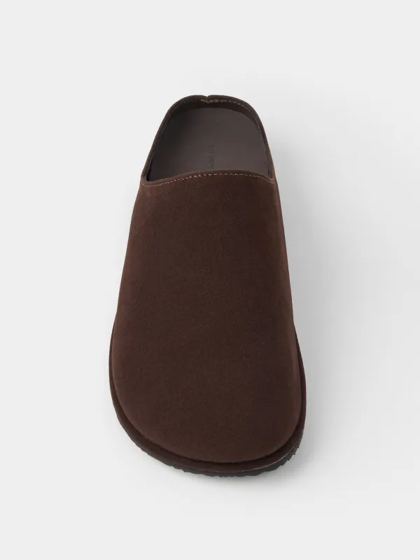 Лаконичные сабо из экозамши, Suede, image-2